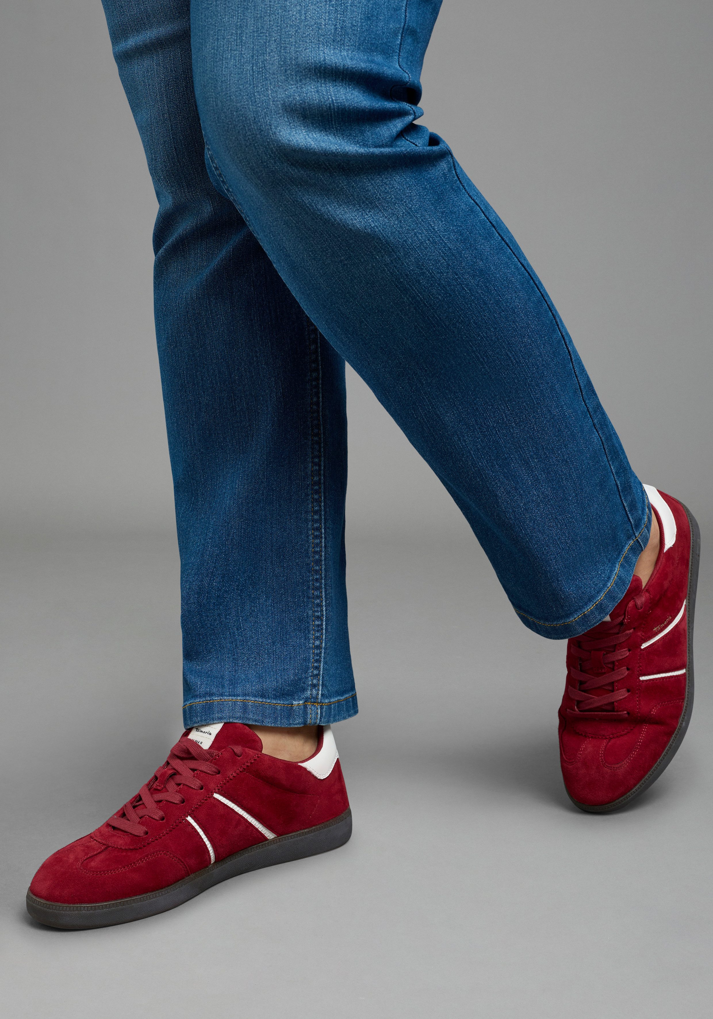 Laura Scott CURVE Gerade Jeans Große Größen Straight-Fit, gerader Beinverlauf, hohe Leibhöhe – Bild 3 von 5