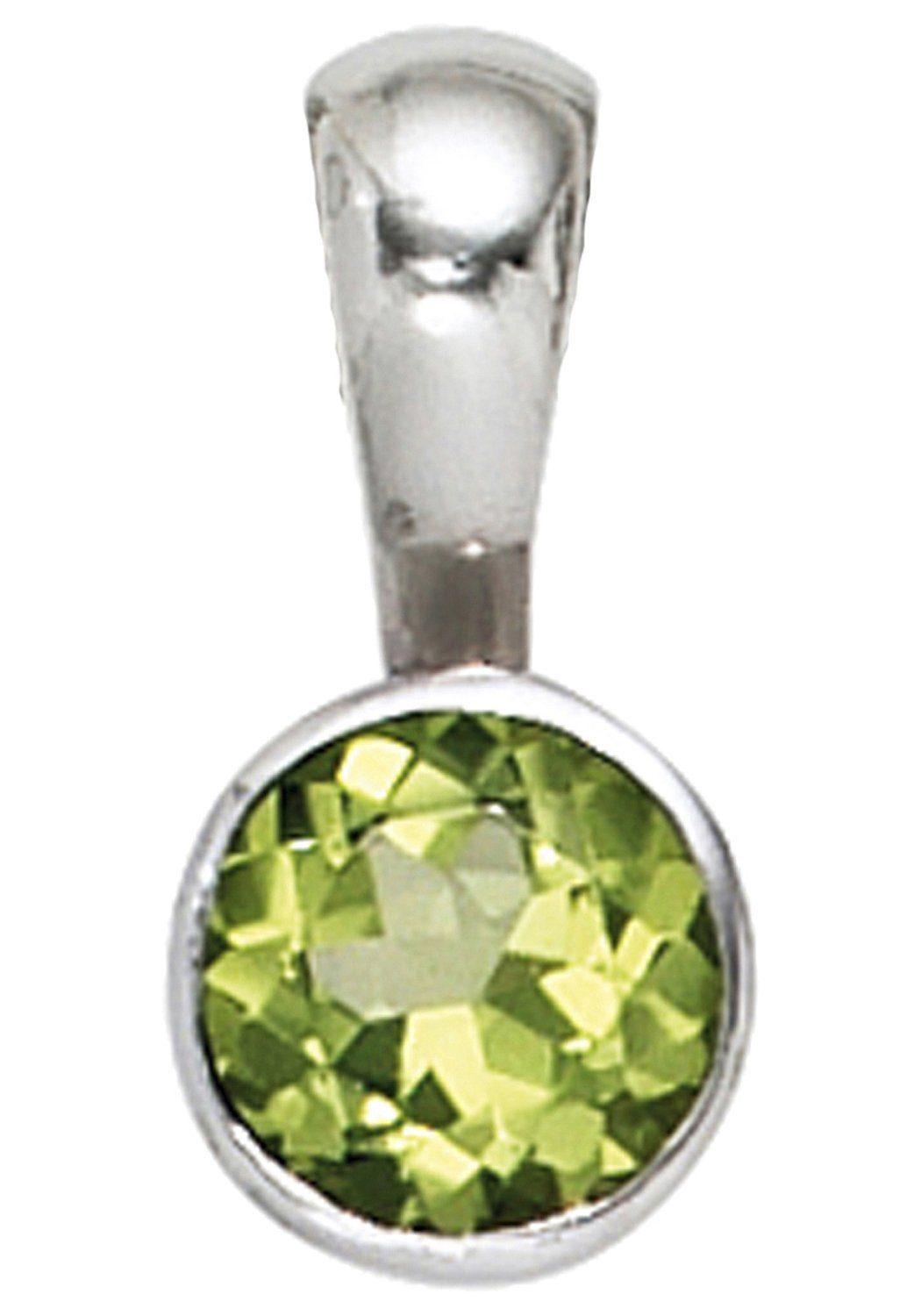 JOBO Runder Anhänger, rund 925 Silber m...