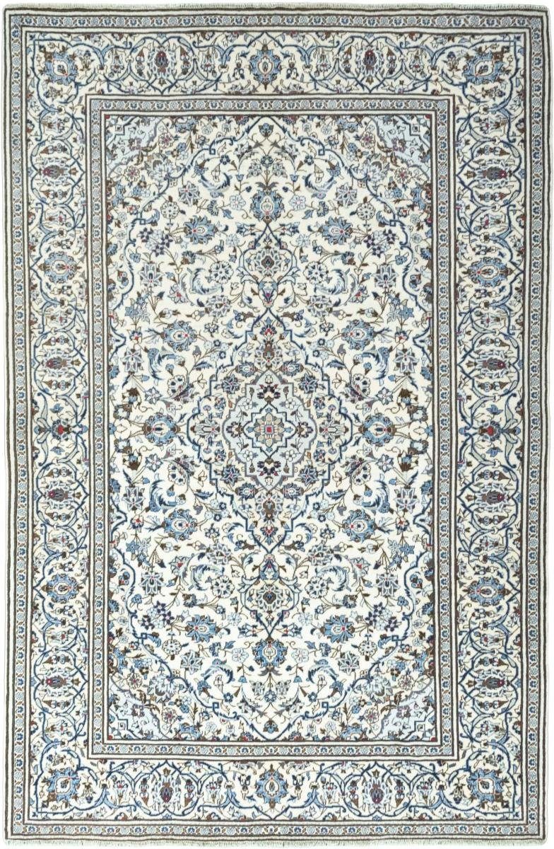 Orientteppich Keshan 192x298 Handgeknüpfter Orientteppich / Perserteppich, Nain Trading, rechteckig, Höhe: 12 mm