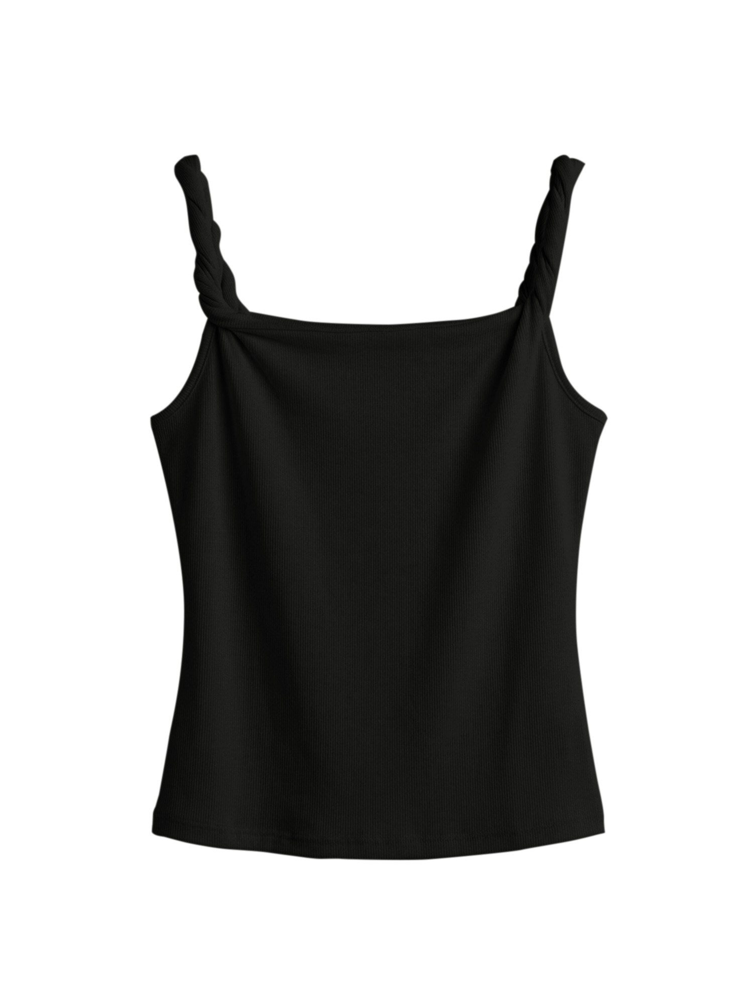 Imily Bela Trägertop Damen-Top Tailliert mit Knoten-Trägerdesign (Packung, 1-tlg., 1per-Pack) Y2K Stil – Bild 5 von 5