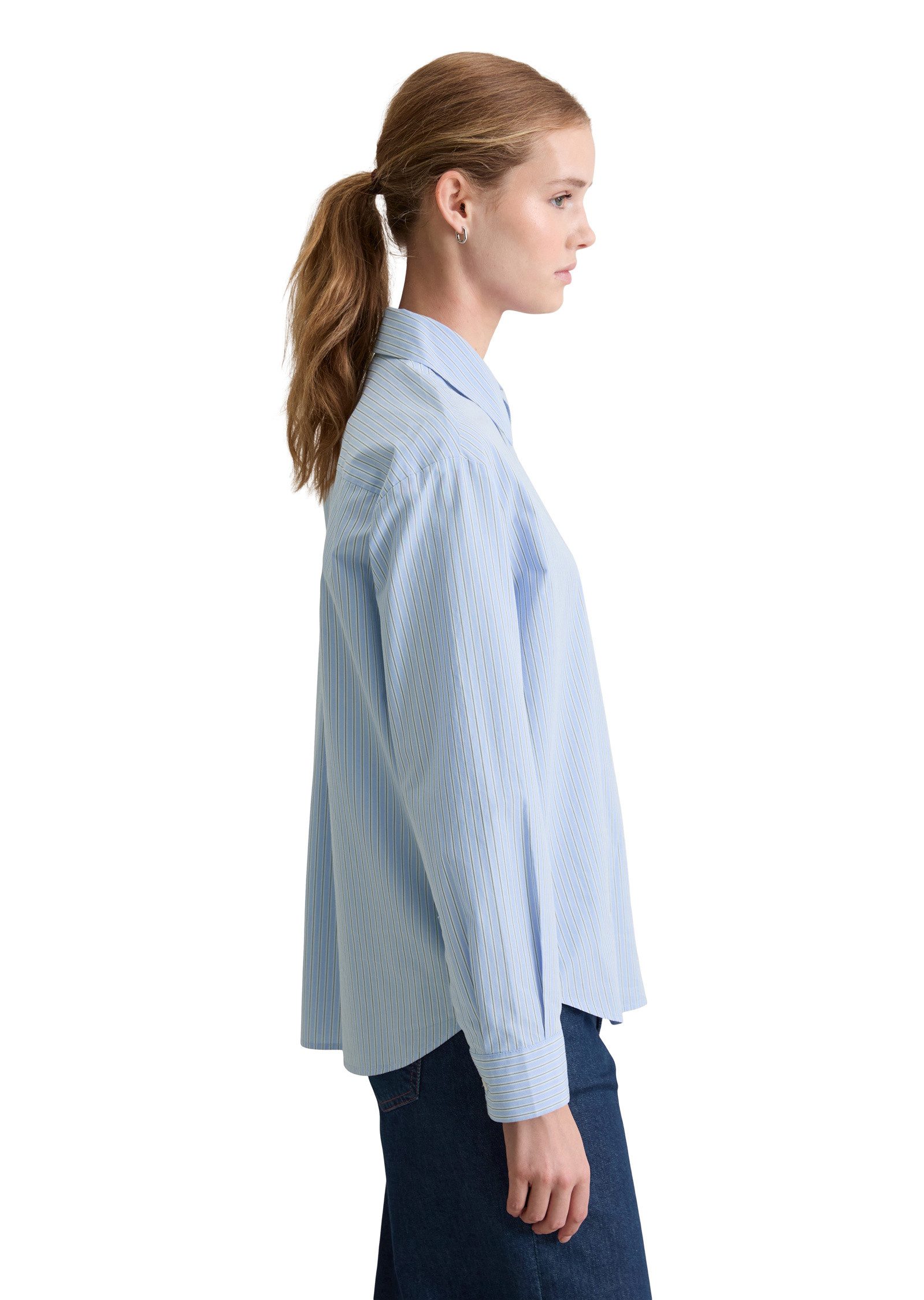Marc O'Polo DENIM Langarmbluse aus Papertouch günstig online kaufen