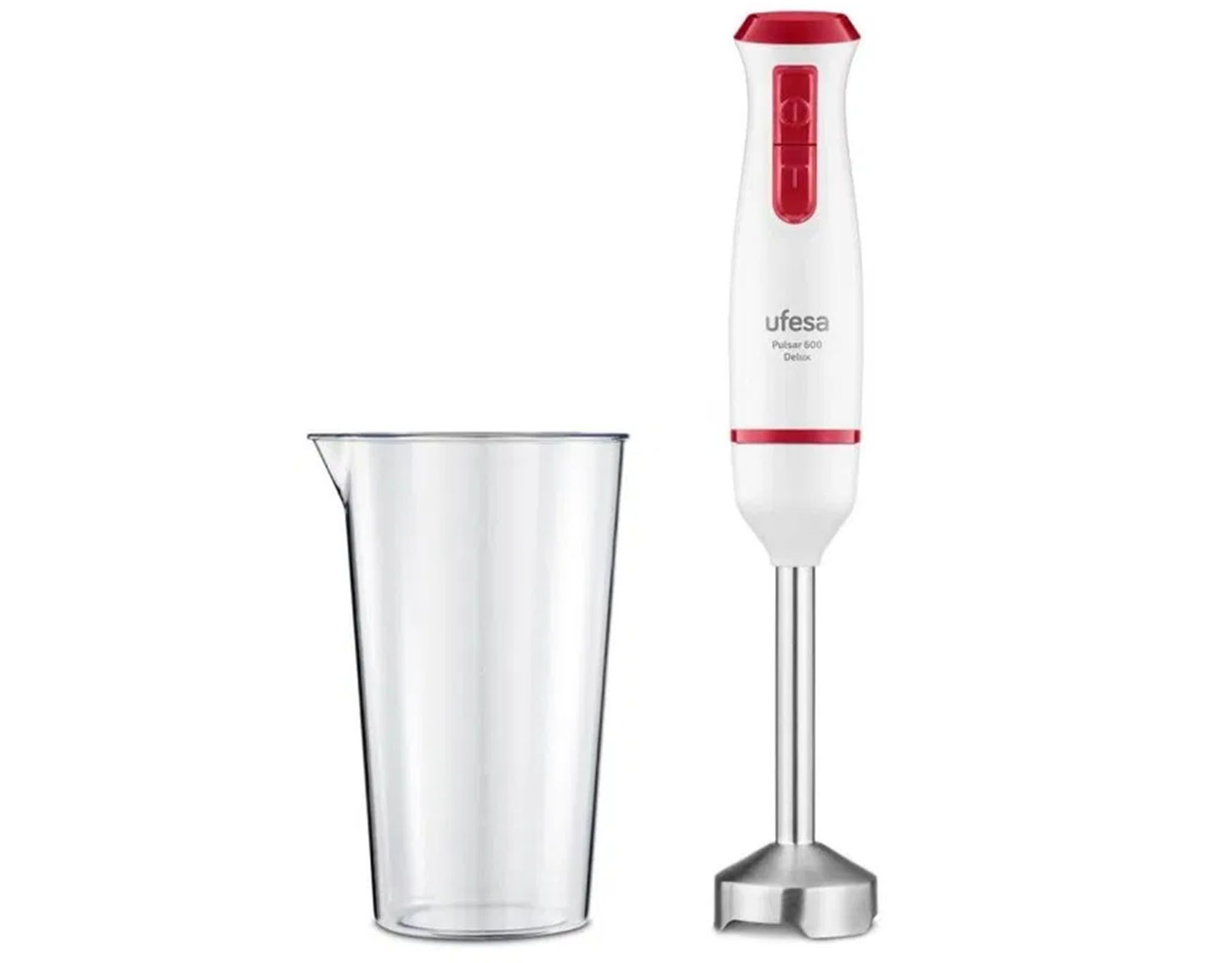 Ufesa Stabmixer Ufesa Elektrischer Stabmixer Pulsar Delux mit Edelstahlsockel und