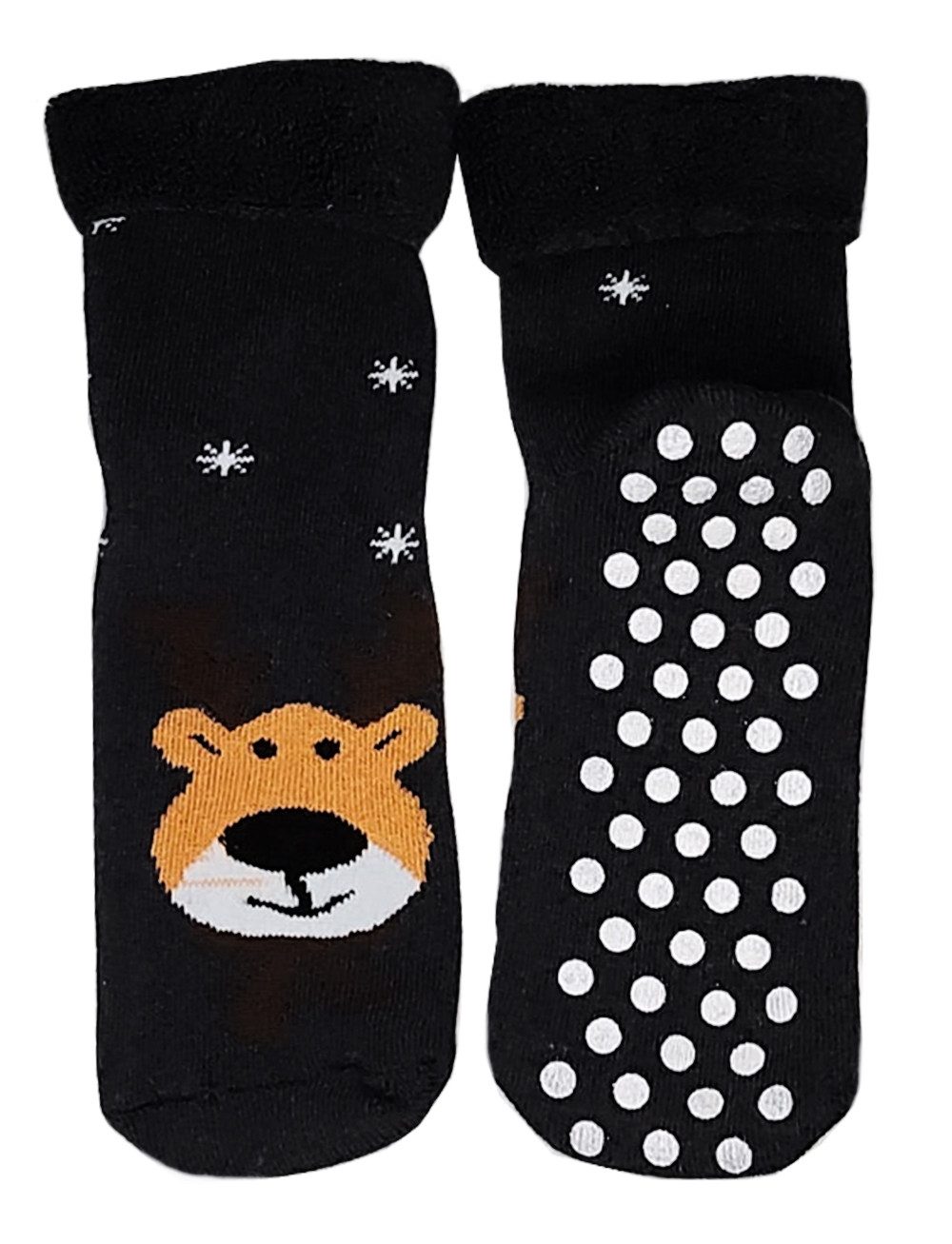 Martinex Thermosocken Thermosocken Socken Baby Kinder Haussocken Antirutschsocken weich, warm, penoppt 20 22 24 26 28 30 32 34