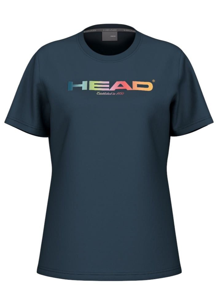 Head T-Shirt Rainbow (Mischgewebe) 2025 navyblau Damen