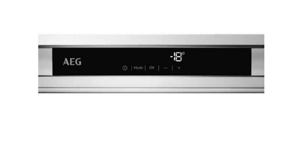 AEG Einbaugefrierschrank OAB7N12EF_933033426, 122.4 cm hoch, 55.6 cm breit, NoFrost, Temperatur-Warnung, Eiswürfelschale