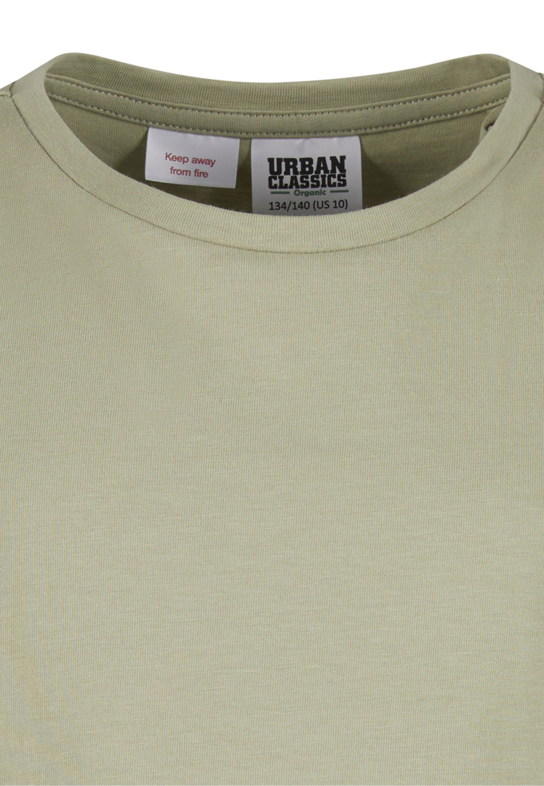 URBAN CLASSICS Shirtkleid Urban Classics Girls Organic Empire Valance Tee Dress (1-tlg)