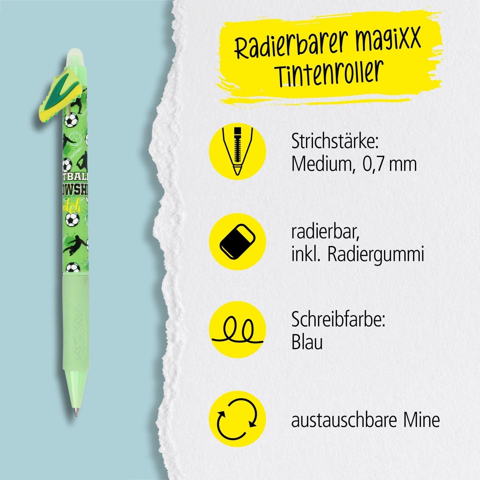 Online Pen Kugelschreiber Gelschreiber magiXX Fun Kiss - Schreibspaß mit Kussmund-Design