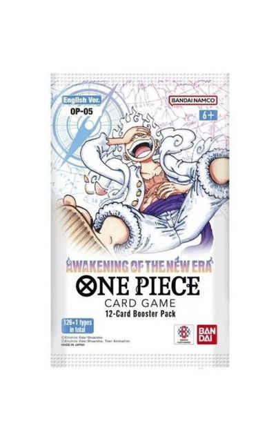 Bandai Sammelkarte One Piece Card Game Awakening of the New Era Booster OP05, ENGLISCH - Tauche ein in die Welt von One Piece