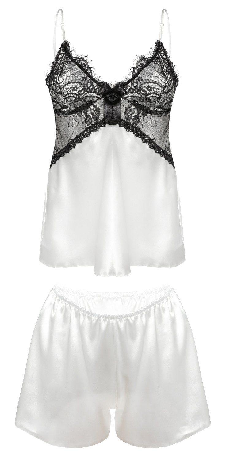 DKaren Pyjama einfarbiges 2teiliges Nachtwäsche-Set (Top, günstig online kaufen