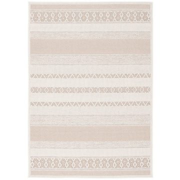 Outdoorteppich In & Outdoor Teppich Flachgewebe Ottawa Stripes, Pergamon, Rechteckig, Höhe: 4 mm
