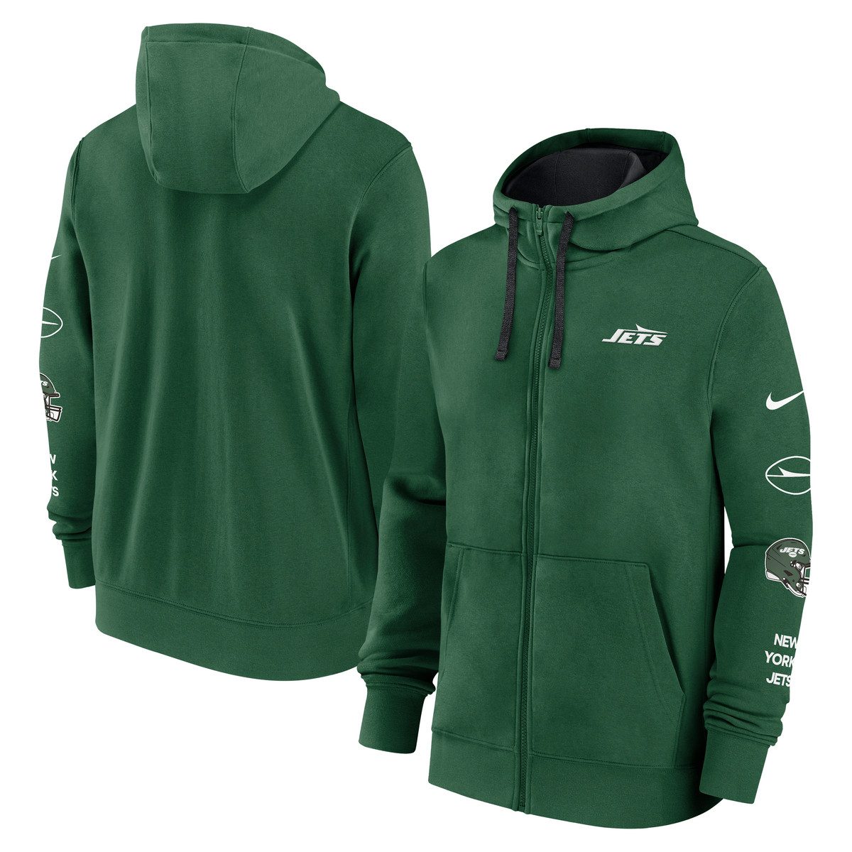 Nike Kapuzenpullover Nike Hoodie New York Jets Nike Full-Zip Fleece günstig online kaufen
