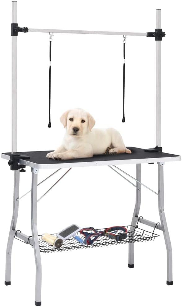 Hundeschermaschine Zusammenklappbarer Haustierpflege-Tisch für Zuhause & professionellen