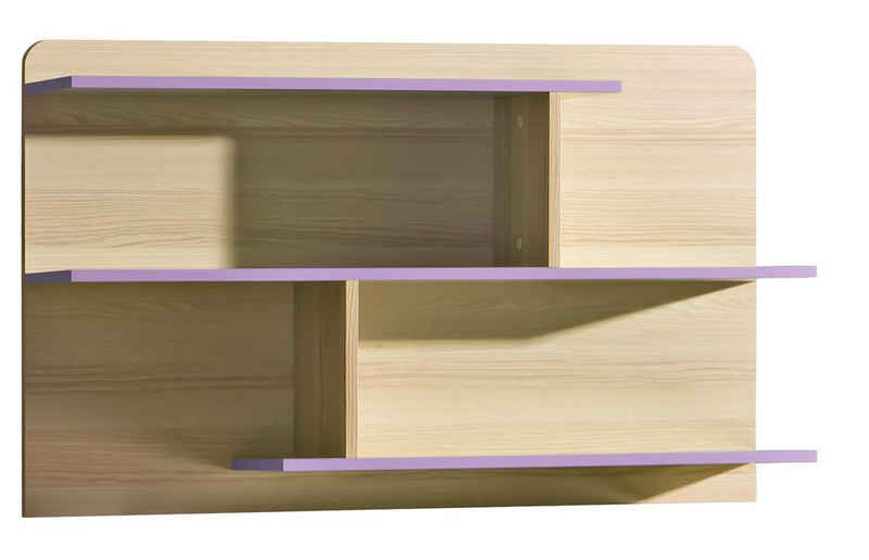 Stylefy Wandregal Laterne, Wandregal, Wandschrank, Wohnmöbel, mit 2 Fächern, aus Holzwerkstoff, viel Stauraum, Modern Design