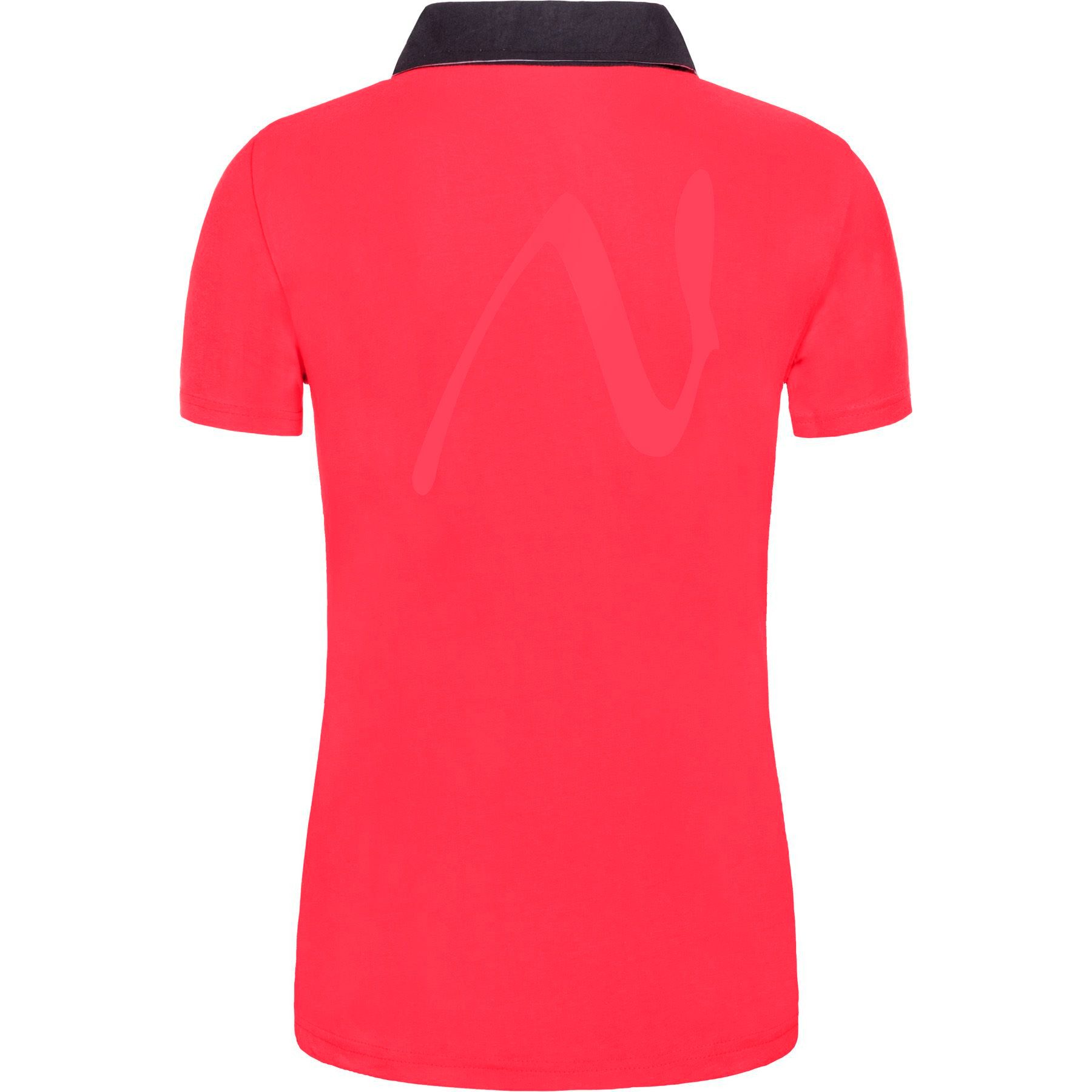Nebulus Poloshirt REBOUND, P6587 - Damen, rot-schwarz, S/36