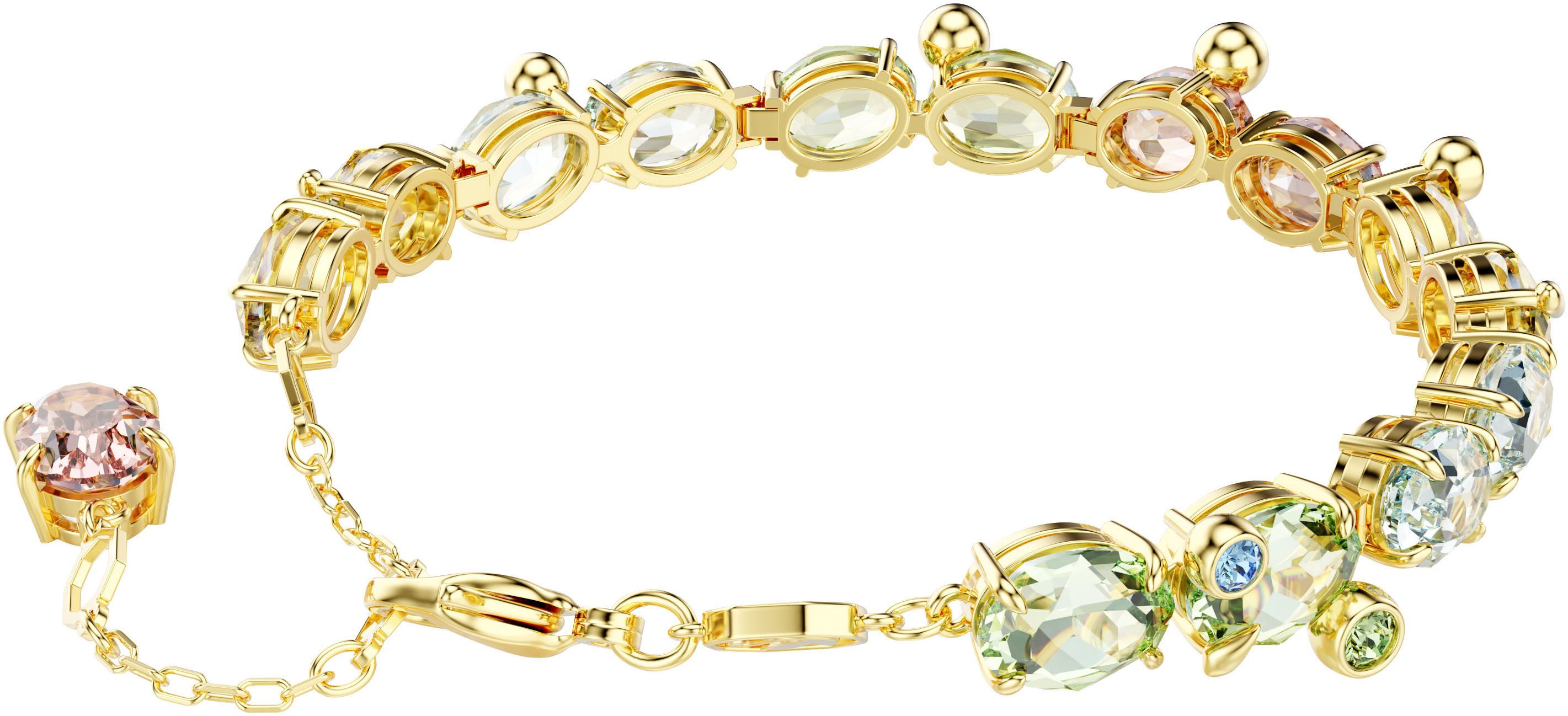 Swarovski Armband Schmuck Geschenk Gema Tennis Armkette, mit Swarovski® Kristall