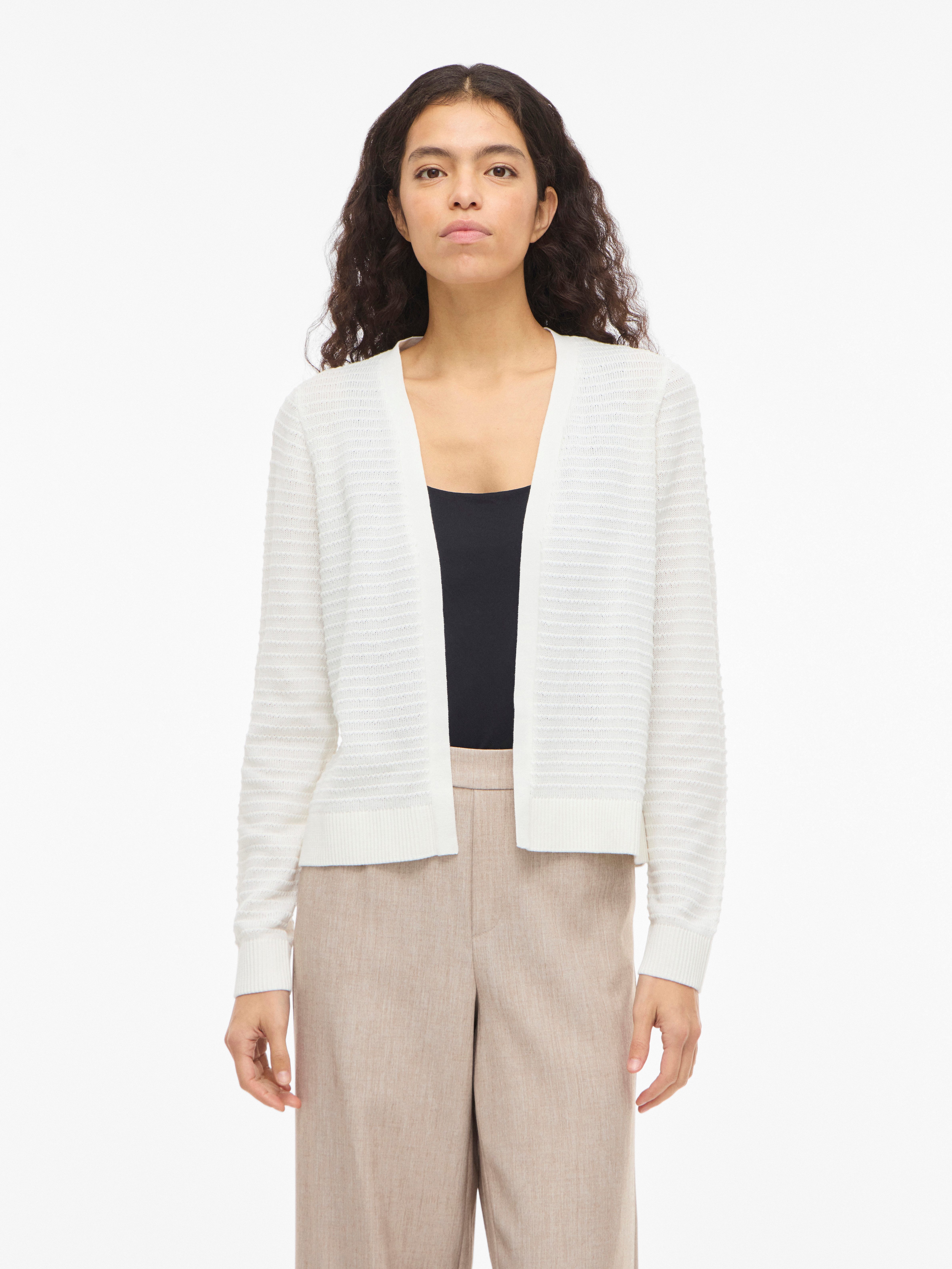 Vila Strickjacke VILOLLO SHORT L/S KNIT CARDIGAN - NOOS günstig online kaufen