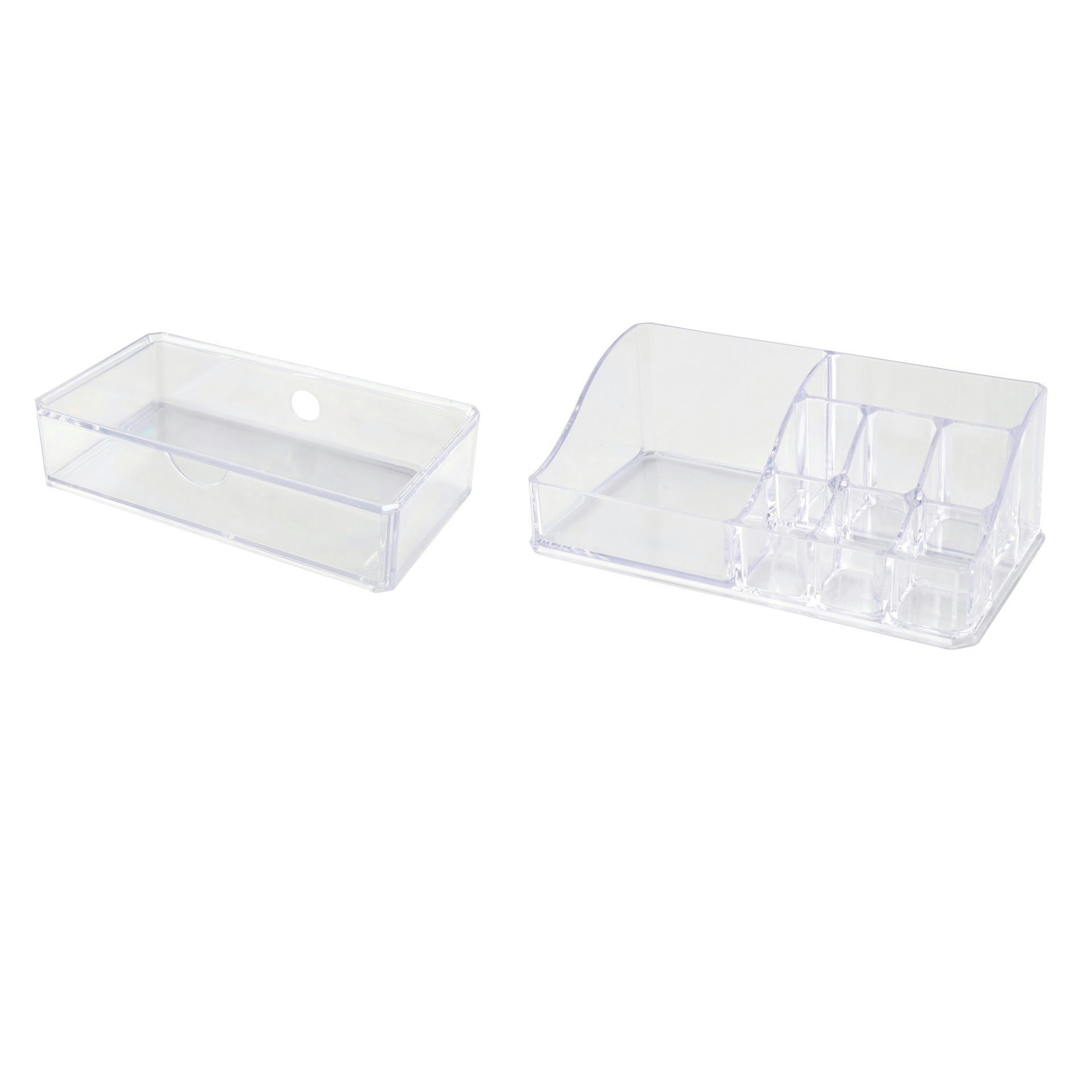 FACKELMANN Make-Up Organizer Kosmetik Organizer, Schminkaufbewahrung, Beauty Case, Accessoire Set