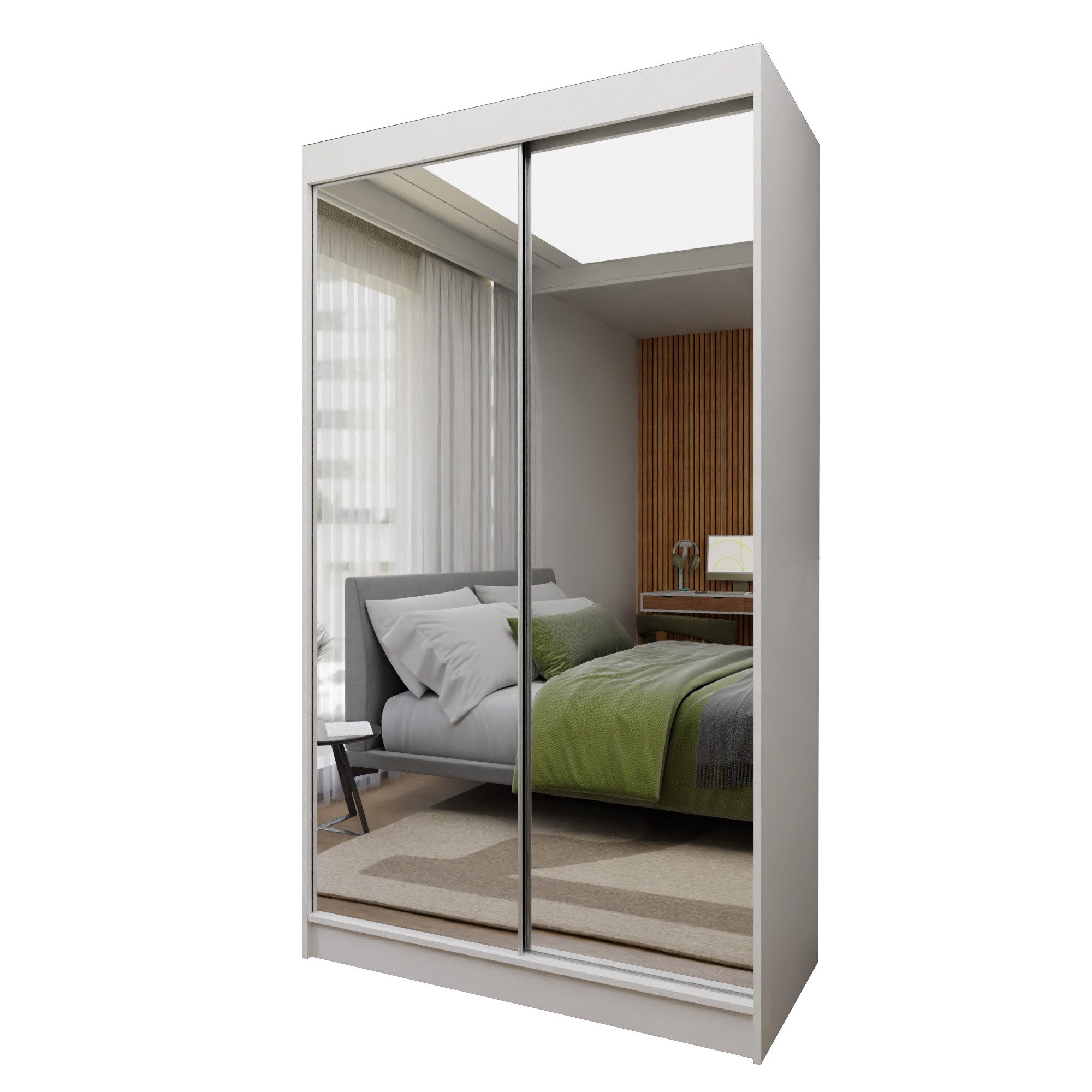 Beautysofa Schiebetürenschrank Doroti (modernes Garderobeschrank, 120, 150, günstig online kaufen