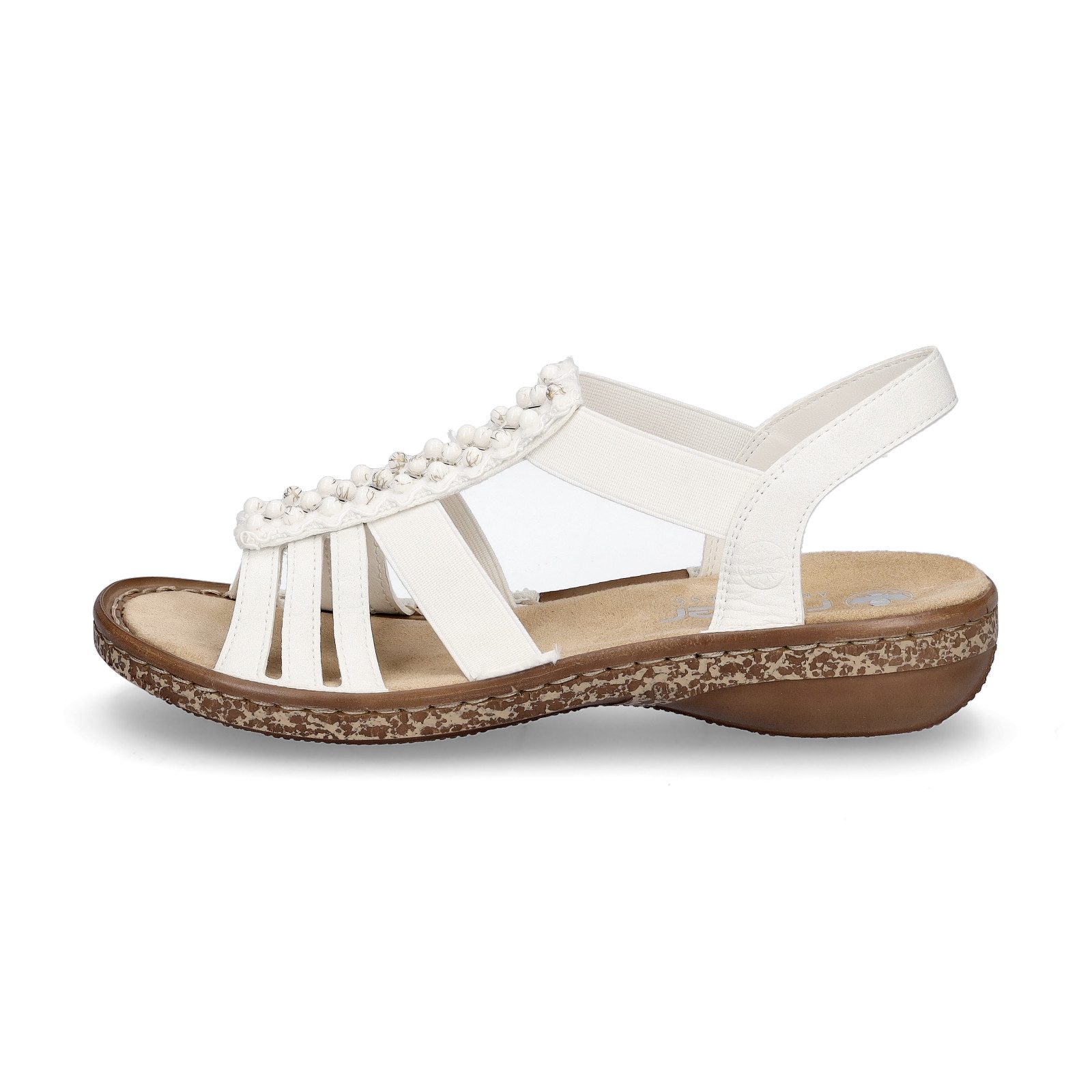 Rieker Rieker Damen Sandale offwhite Sandale günstig online kaufen