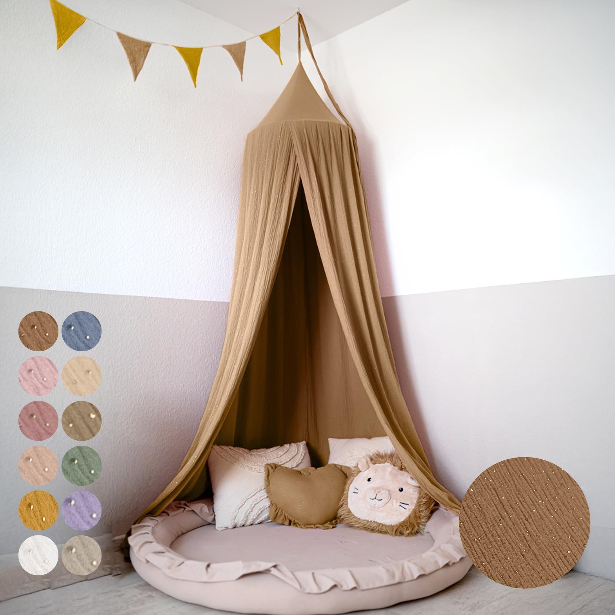 lilimaus Betthimmel Hochwertiger Baldachin Betthimmel Kinderzimmer, günstig online kaufen