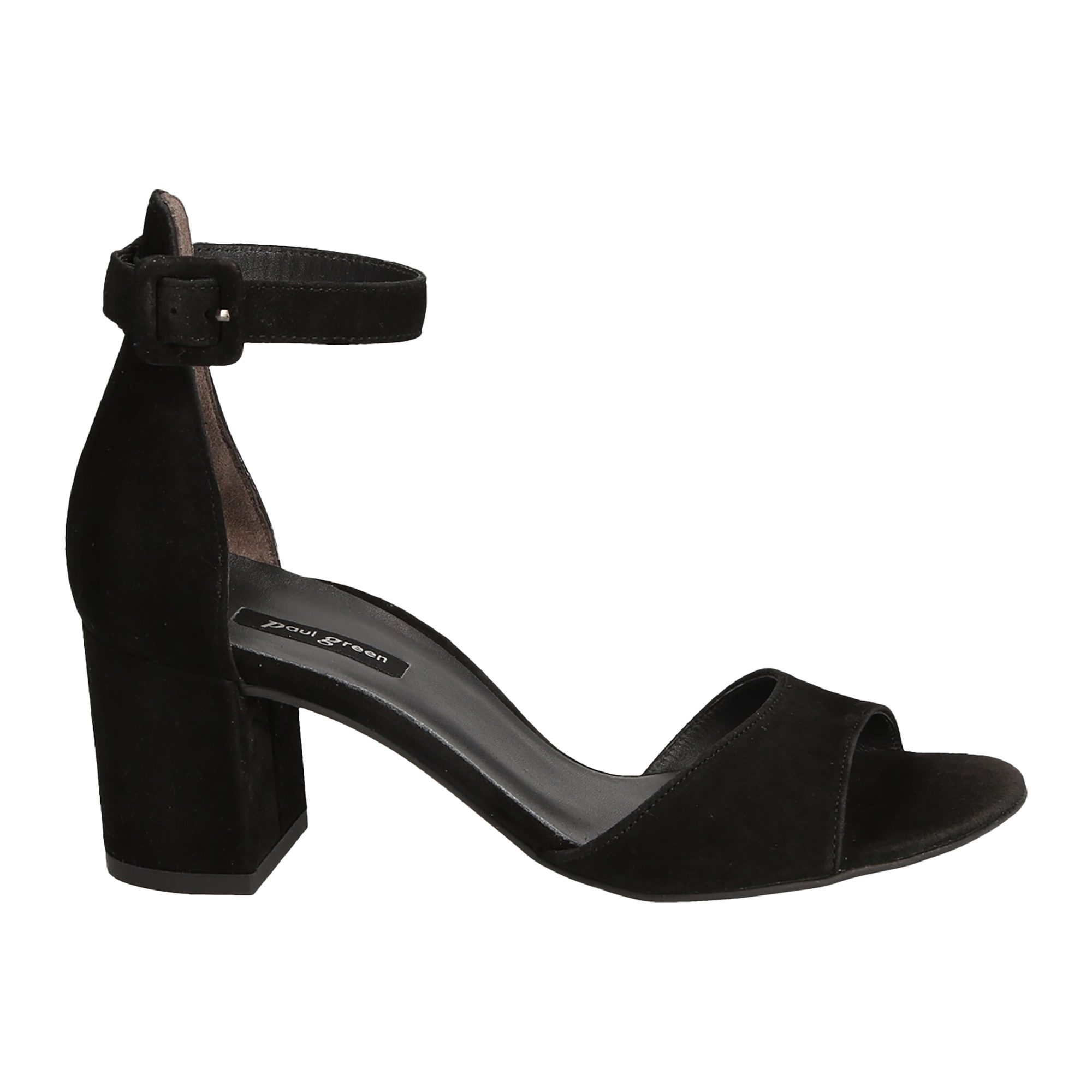 Paul Green Paul Green 7469-043, Sandaletten, Schwarz, Damen Sandalette