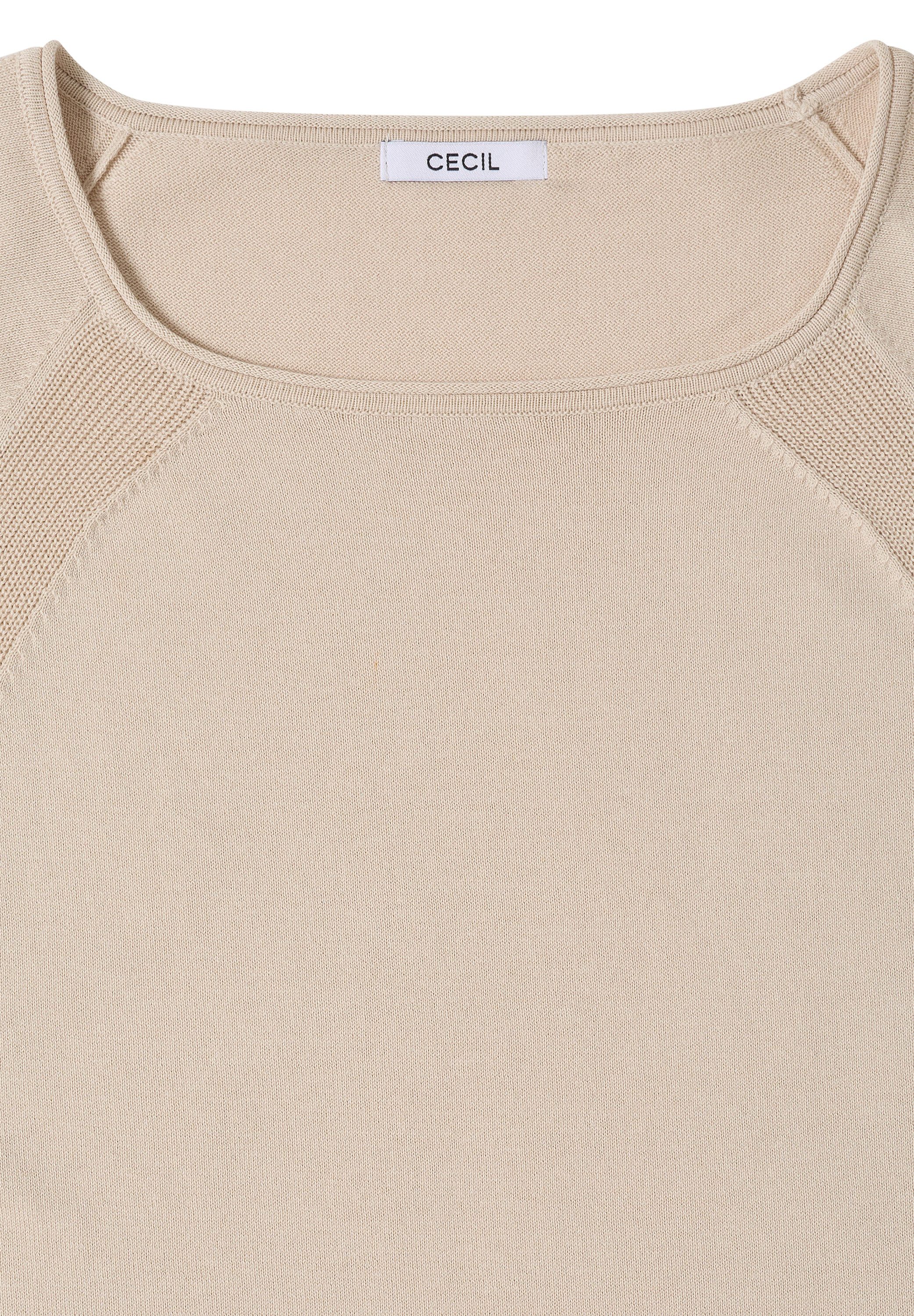 CECIL Strickpullover mit U-Boot-Ausschnitt