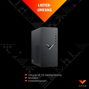 HP Victus TG02-0225ng Gaming-PC (AMD Ryzen 5 5600G, Radeon RX 6400, 16 GB RAM, 512 GB SSD)