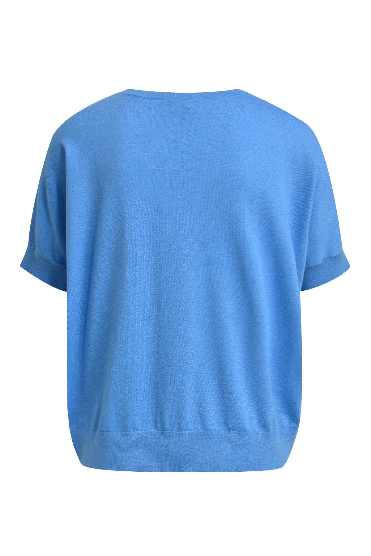 Milano Italy V-Ausschnitt-Pullover aus Feinstrick