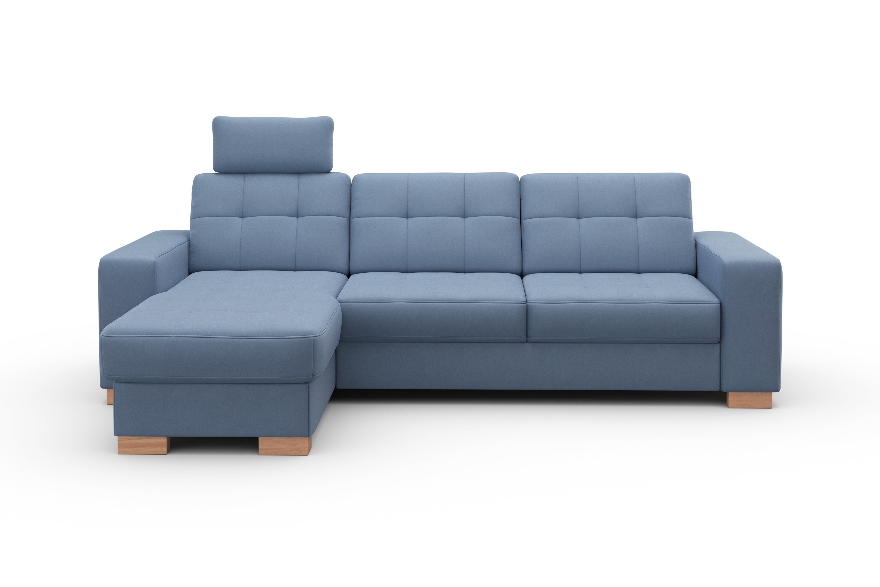 sit&more Ecksofa Quincy L-Form, wahlweise mit Bettfunktion und Bettkasten. Reduzierter Preis € 1.249,99. Unverbindliche Preisempfehlung € 2.049,00