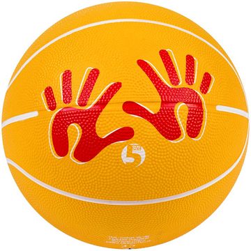 Sport-Thieme Basketball Basketball Kids, Besonders griffige Nylon-Oberfläche für einfaches Handling