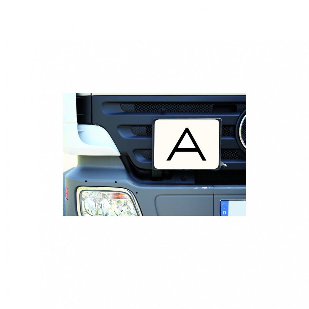 Dreifke Verkehrsschild A-Schild für Abfalltransporte, 300x400mm