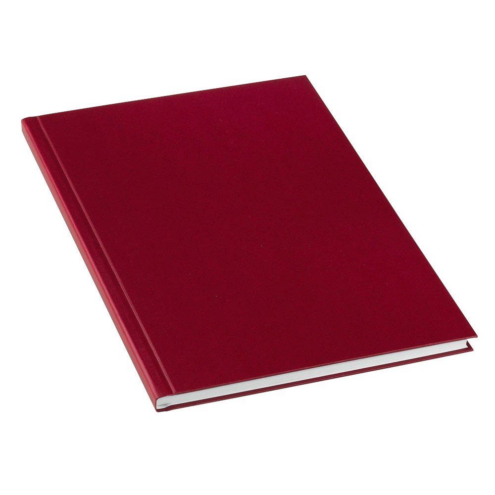 LEITZ Ringbuchmappe 10 Bindemappe impressBIND A4 Hard Cover 7mm - bordeaux
