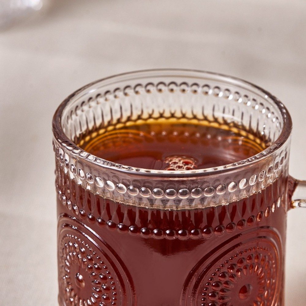 Karaca Teeservice Karaca Margo 6-teiliges Teeglas Teeservice Teetasse Set