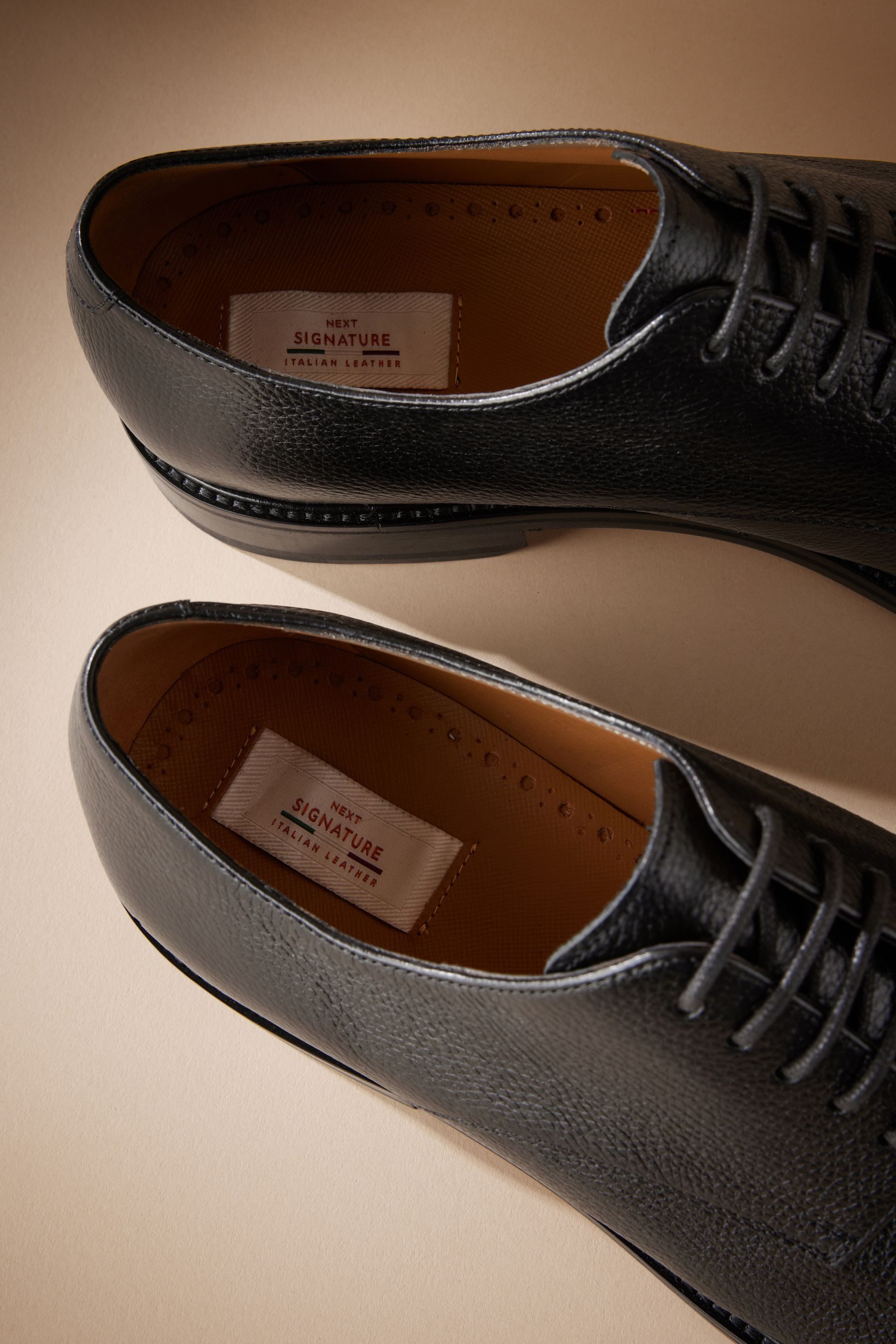 Next Signature Derby-Schuhe mit Ledersohle Espadrille (1-tlg)