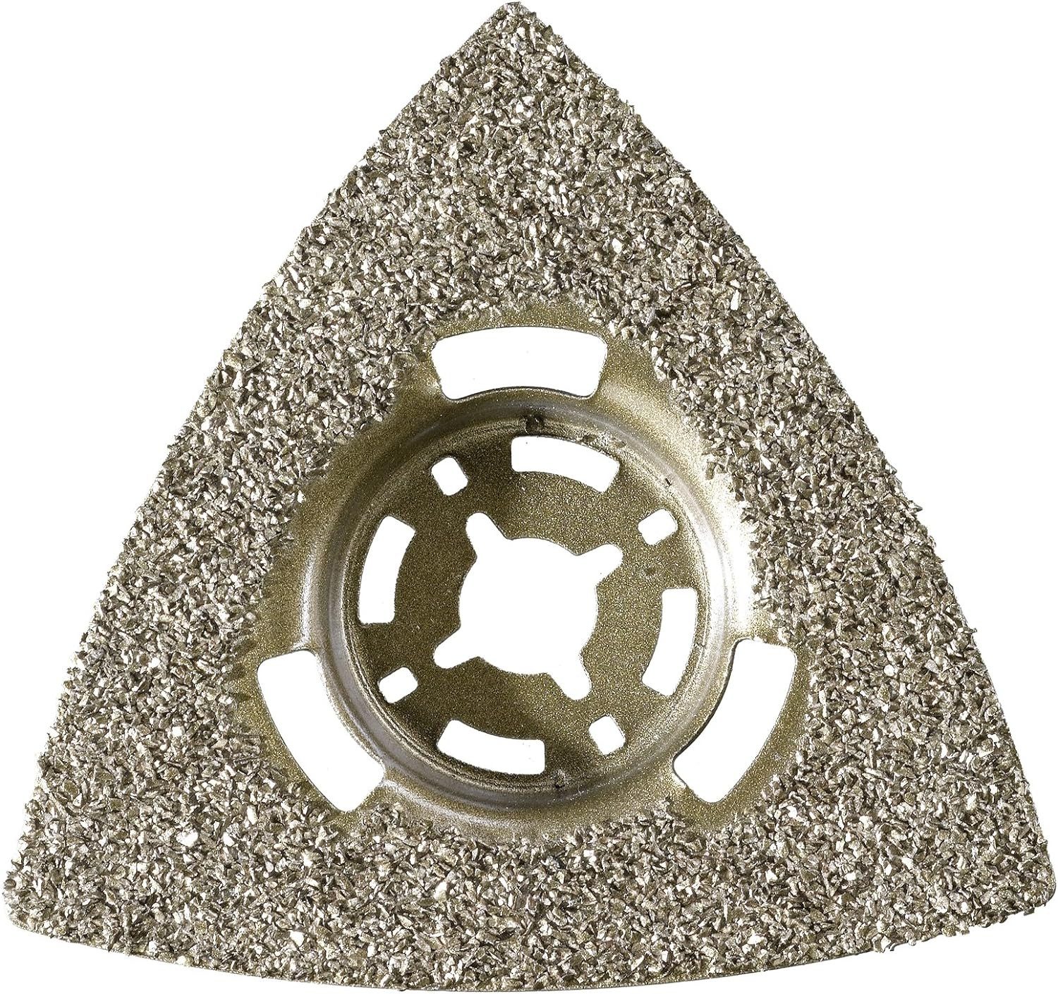 kwb Werkzeugset Raspel HM, Delta, 80 mm, Professional Raspel Delta Ø 80 mm, für Beton, Stein und Holz (Hart