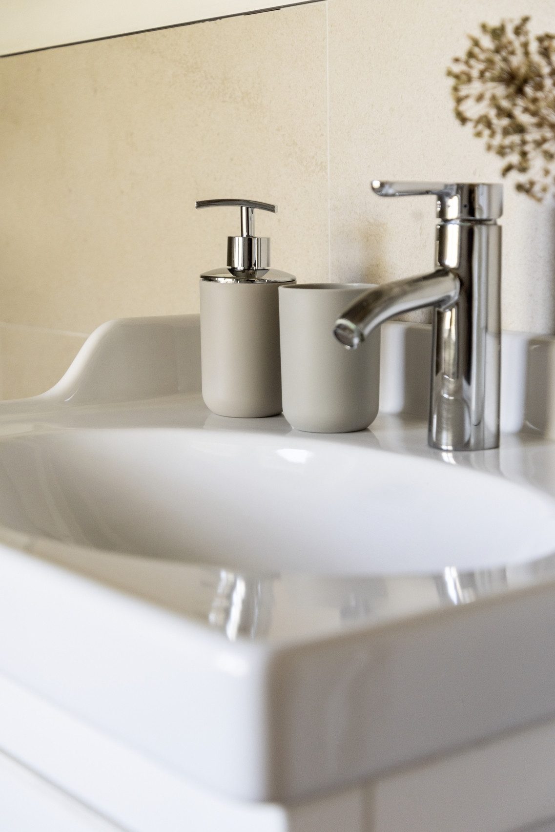 WENKO Badaccessoire-Set Brasil, Set, 4 tlg., Seifenspender, Zahnputzbecher, günstig online kaufen