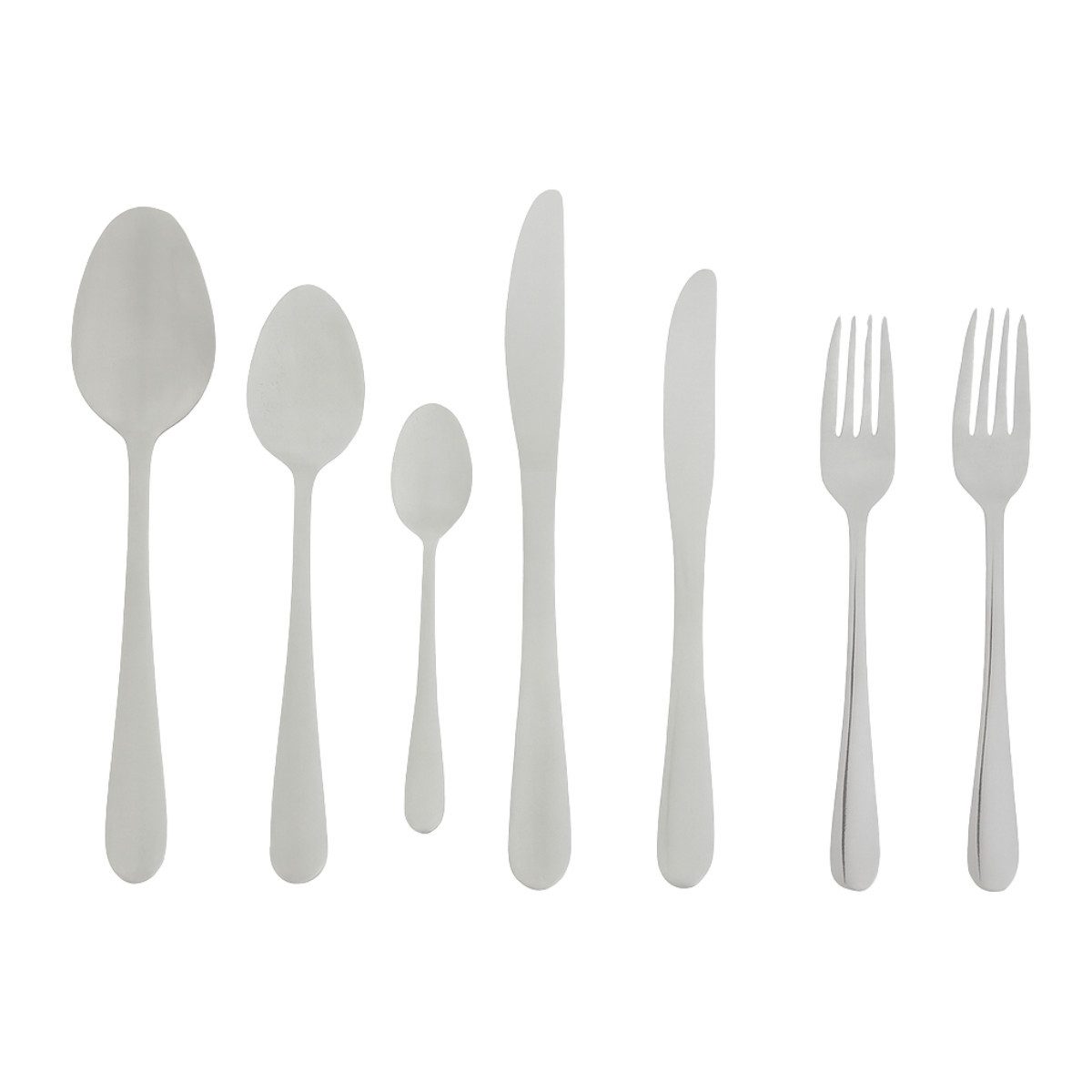 Alpina Besteck-Set alpina Besteckset 6 Personen 42-teilig, Edelstahl