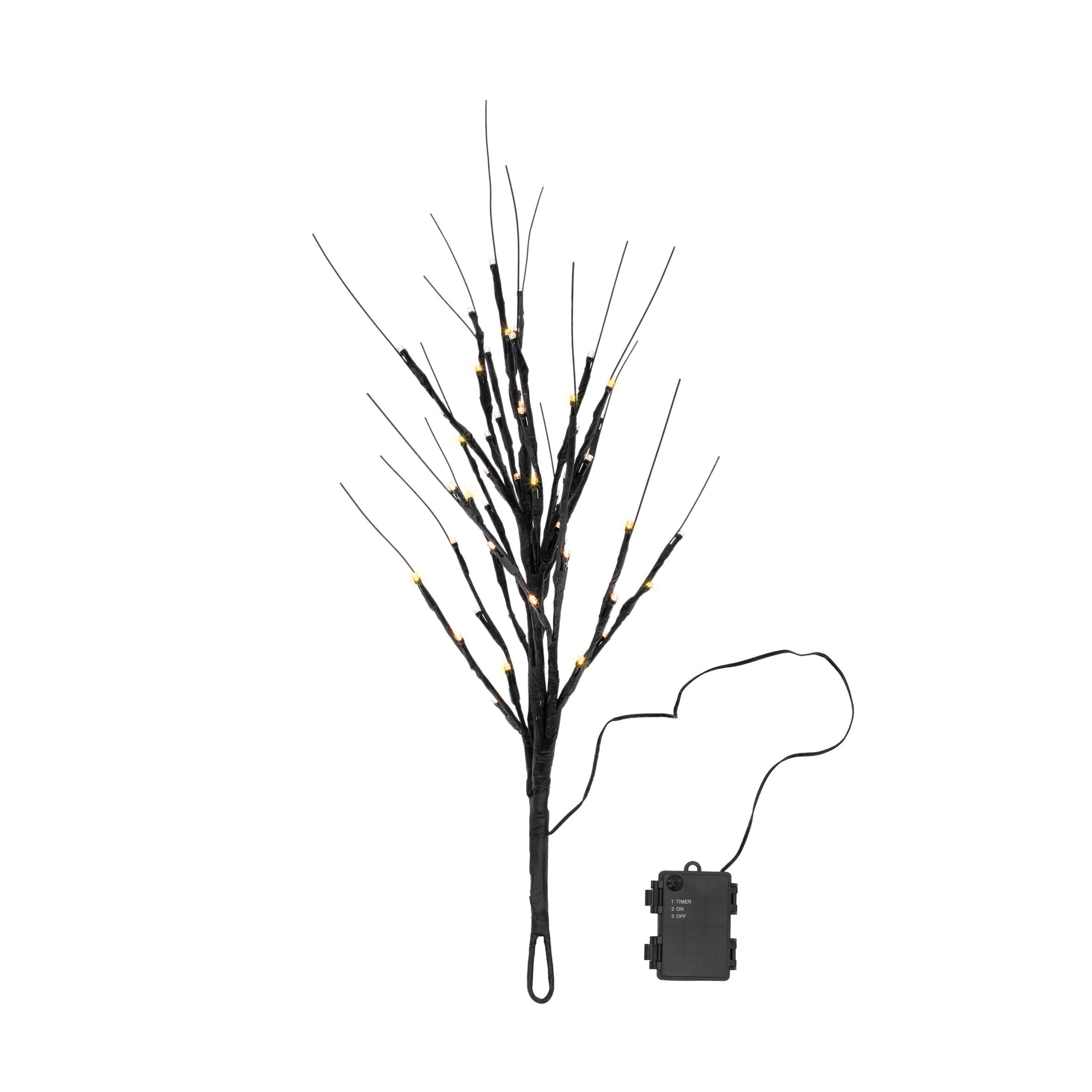 Spetebo LED-Lichterkette LED Lichterzweig 60 cm, 54-flammig, für Außen und Innen