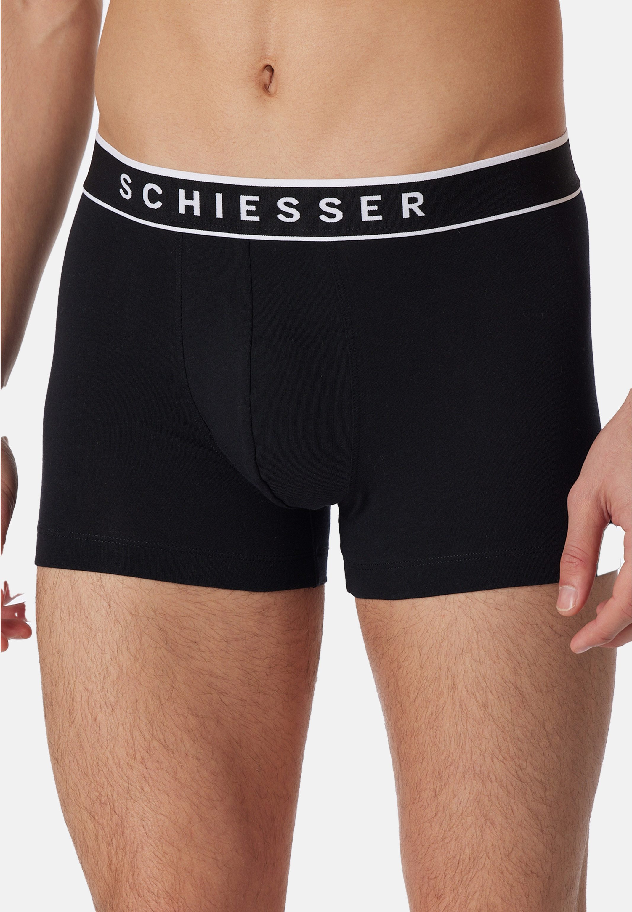 Schiesser Retro Boxer 6er Pack - 95/5 - Cotton (Spar-Set, 6-St) Retro Short / Pant - Baumwolle - ohne Eingriff