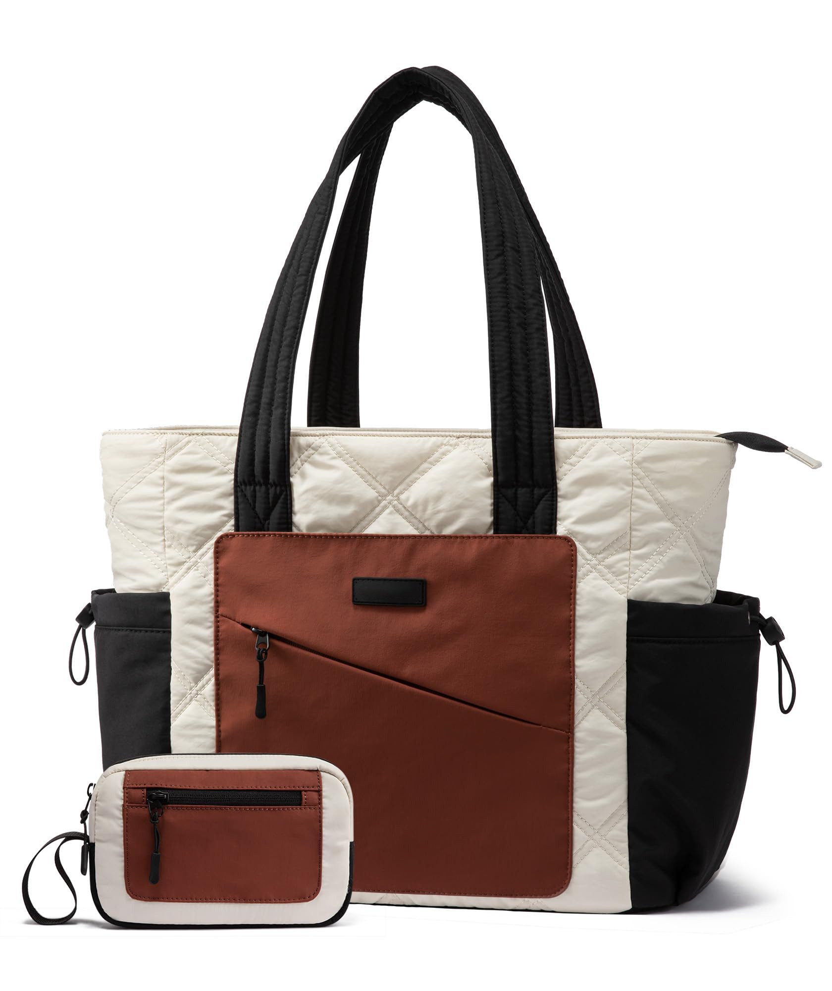 Zaewry Umhängetasche Shopper Tasche Damen Groß, Arbeitstasche Leicht Handtasche, Laptoptasche Schultasche, Bürotasche Lehrertasche