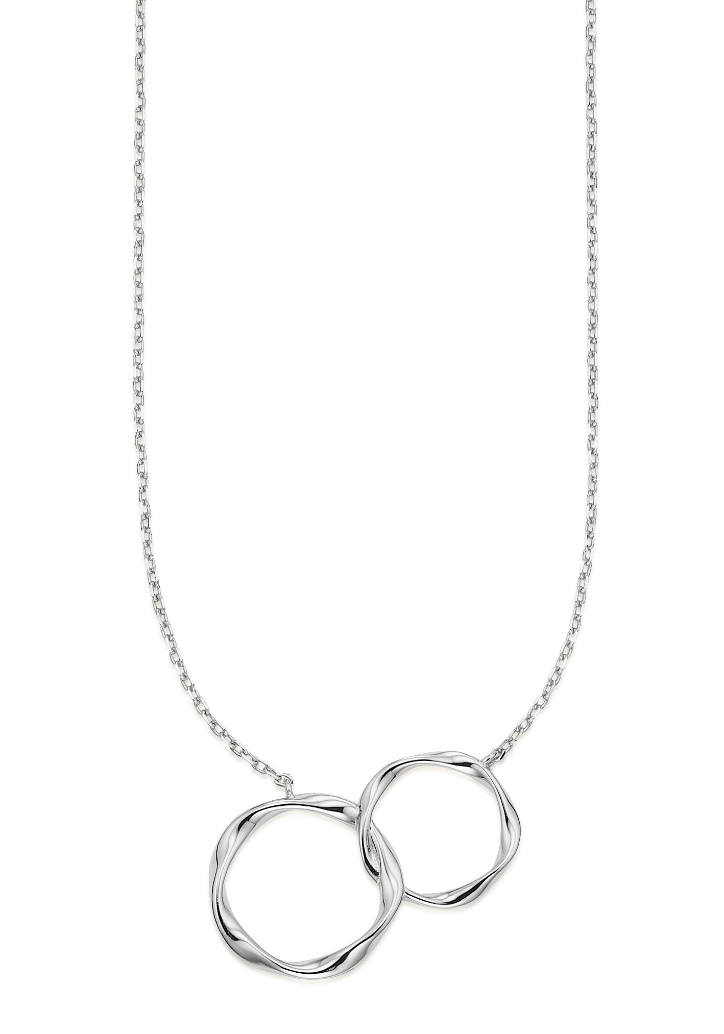 HECHTER PARIS Kette mit Anhänger Schmuck Geschenk Silber 925 Halsschmuck Halskette Ankerkette
