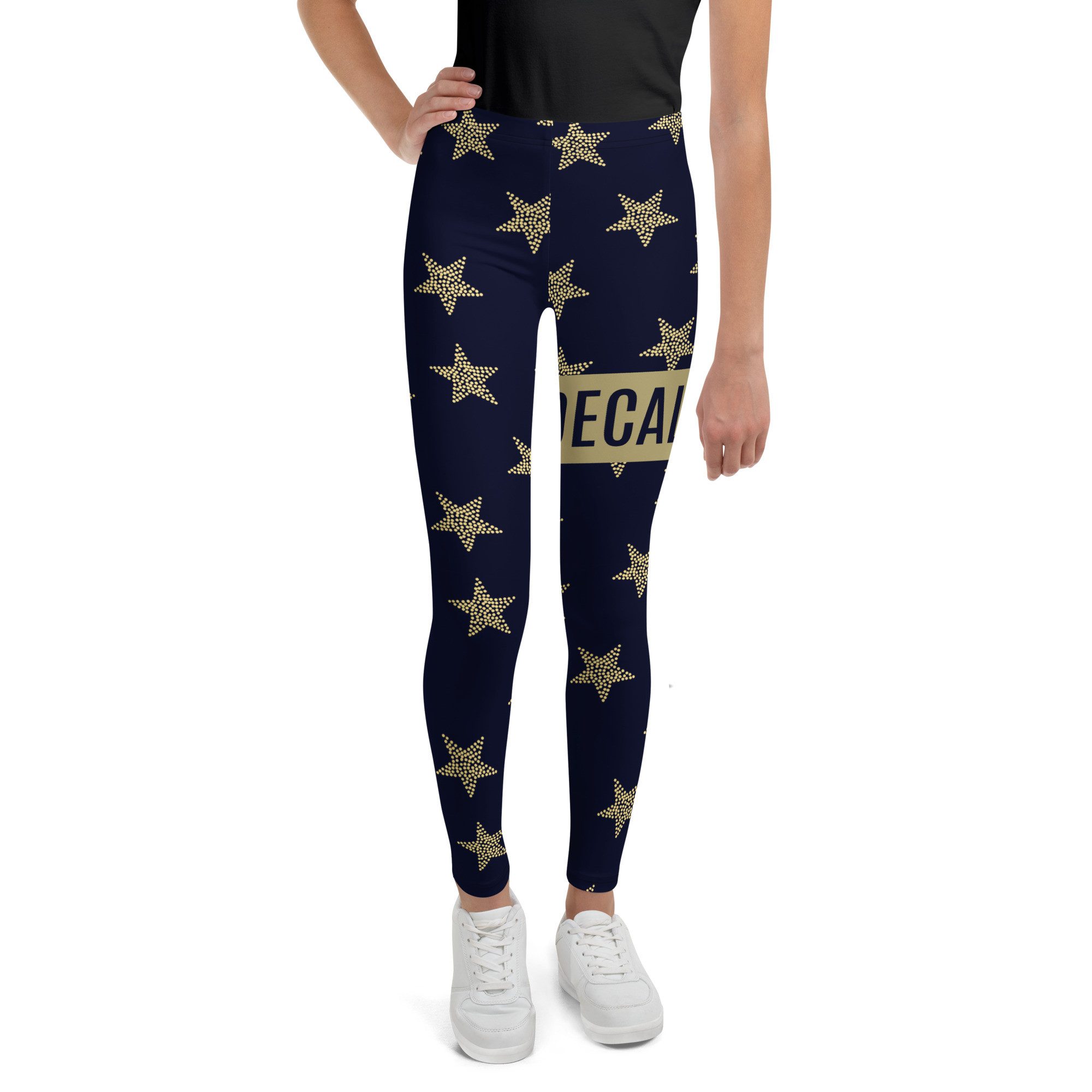 DECALVIBES Leggings Mädchen Leggings für Kinder & Jugendliche Urban Side Night Sky 4-Wege-Stretch, weiches Material, formstabil, komfortabler Sitz