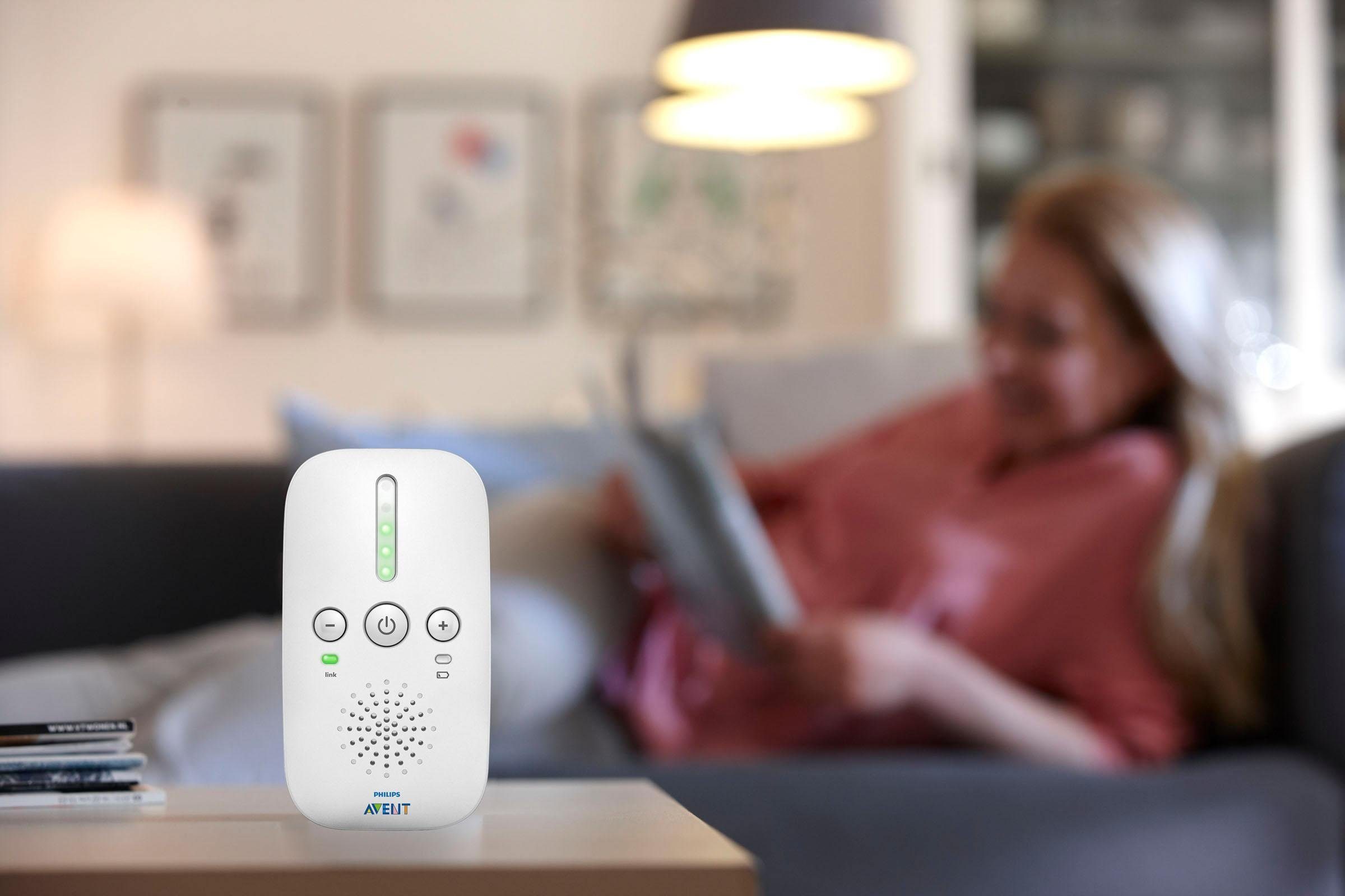 Philips AVENT Babyphone Smart und mit Nachtlicht SCD503/26, ECO-Modus