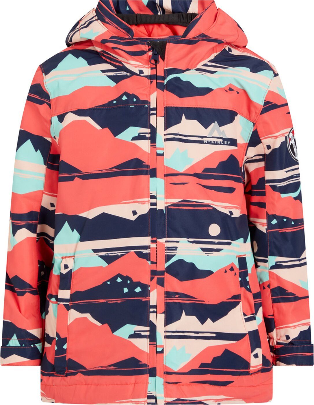 McKINLEY Skianzug KK.-Anzug Timber II kds + Ray II kds MELANGE/PINK