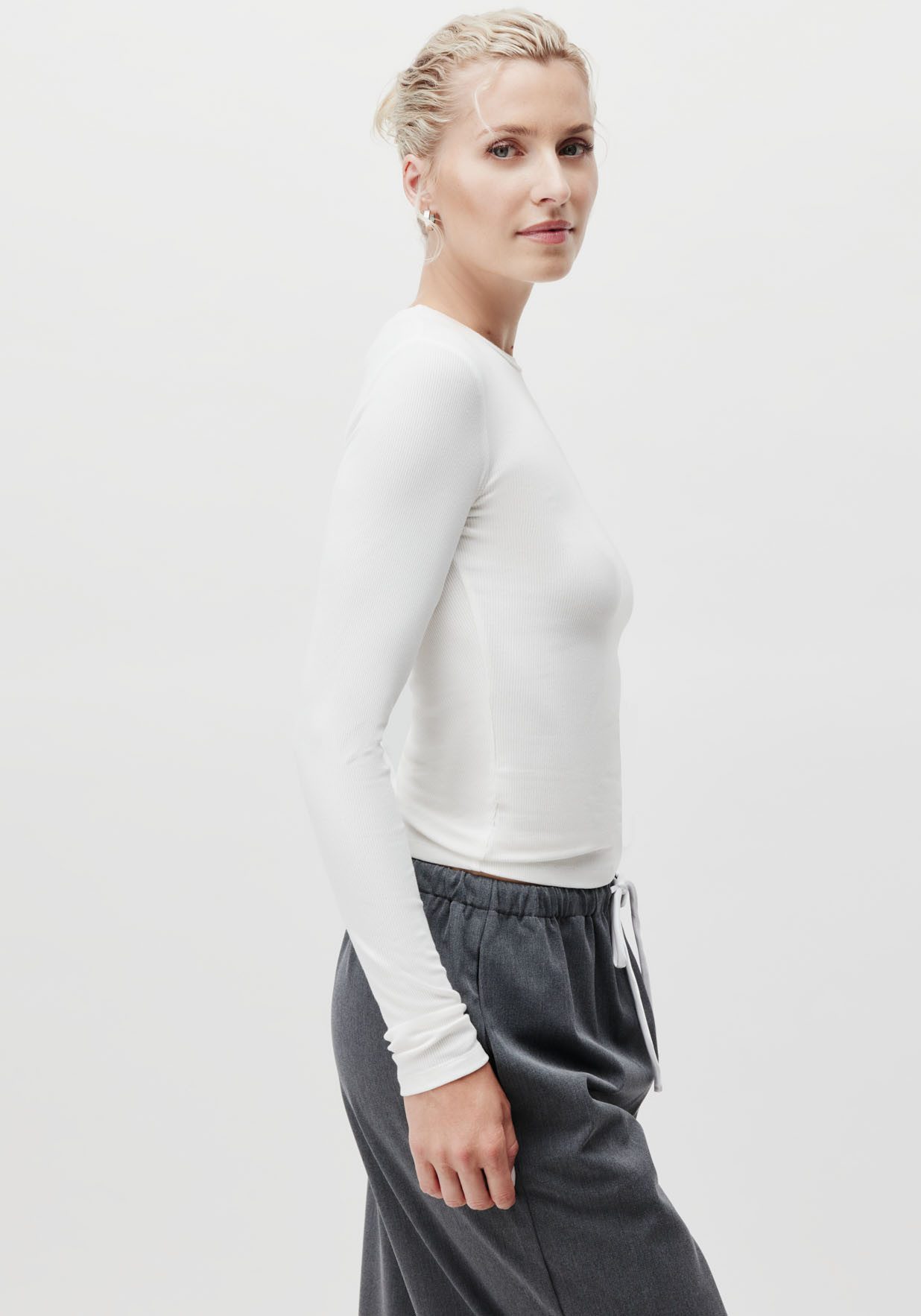 LeGer Longsleeve Cinzia, LeGer by Lena Gercke Rundhals, schmale Passform