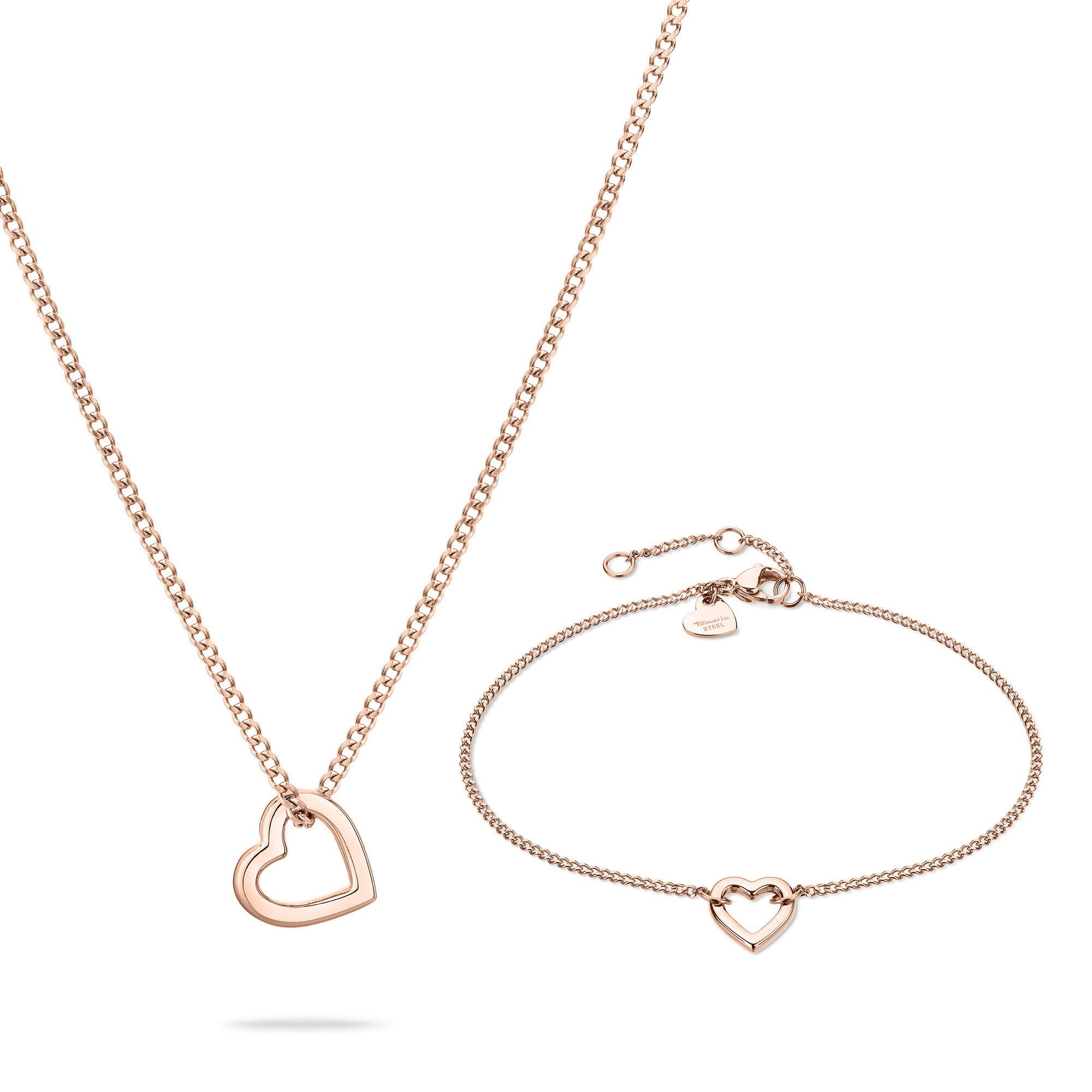 Tamaris Schmuckset Schmuck-Set Edelstahl