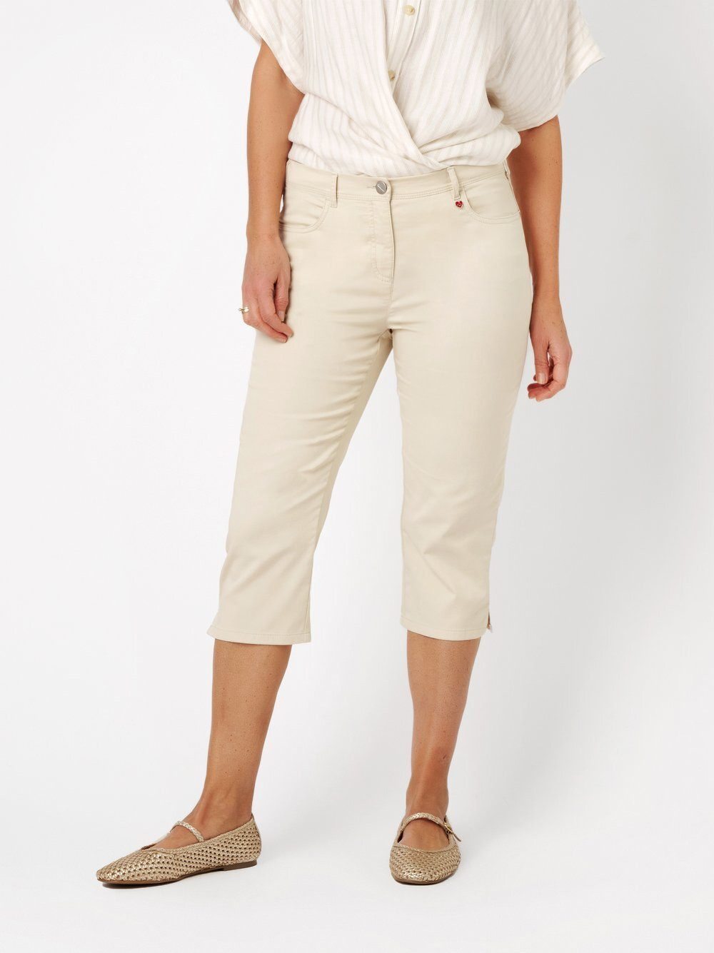 Relaxed by TONI Caprihose Meine beste Freundin Capri in Slim-Fit