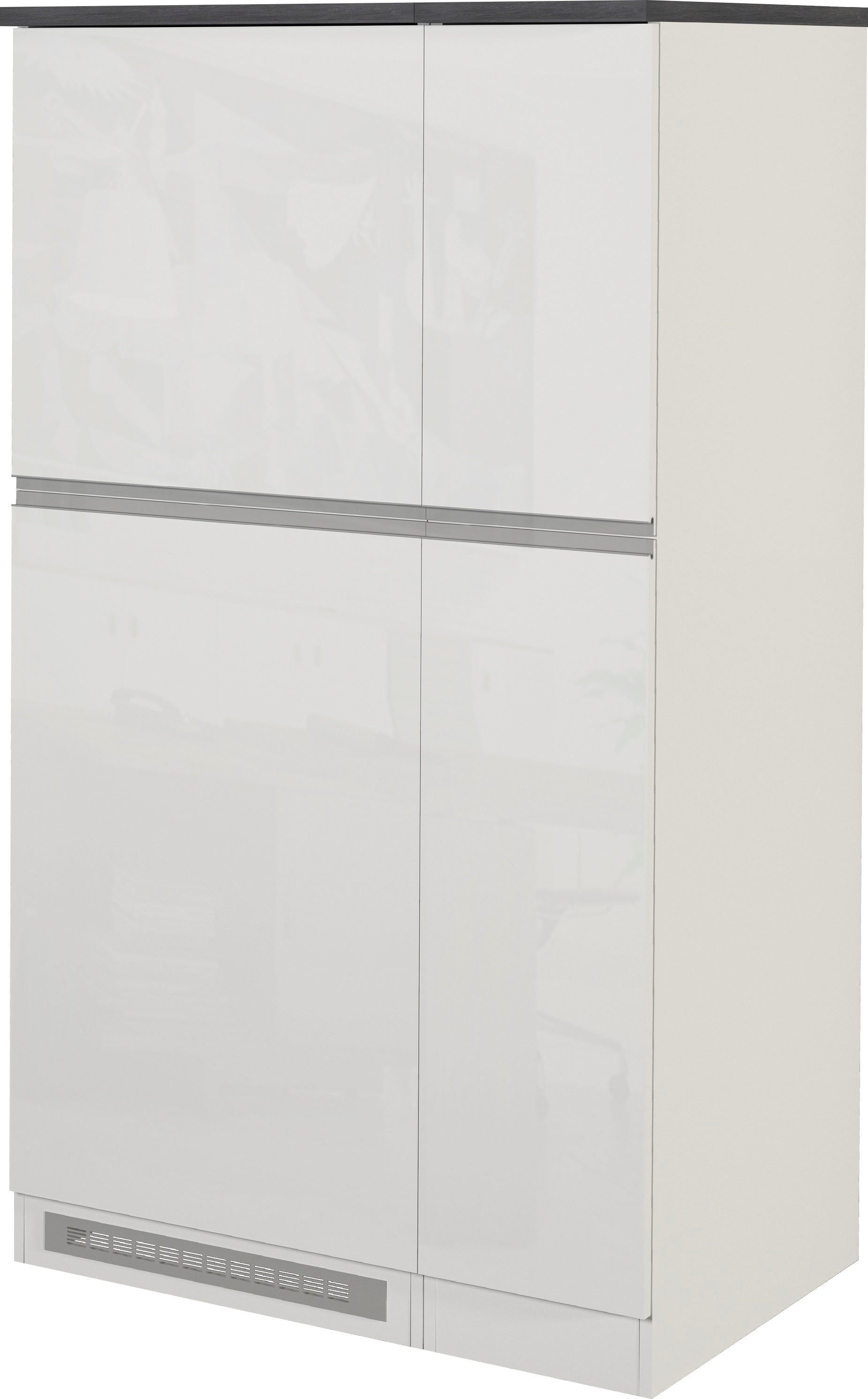 KOCHSTATION Küche KS-Sole Küchenschrank-Set, Breite 90 cm,Umbau-und Apothekerschrank im Set