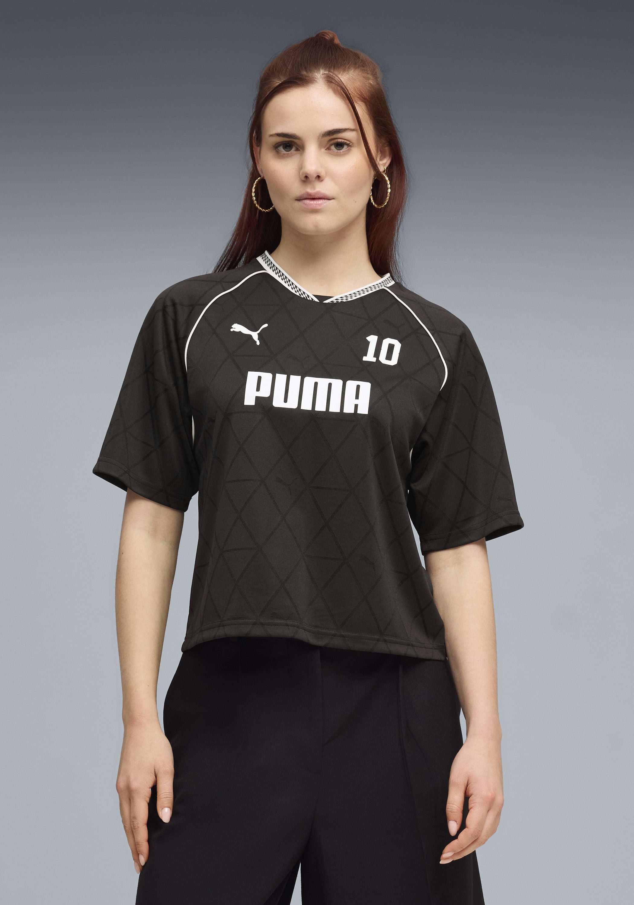 PUMA T-Shirt SPORT RELAXED JERSEY Kurzarm, Rundhalsausschnitt, DryCELL-Technologie
