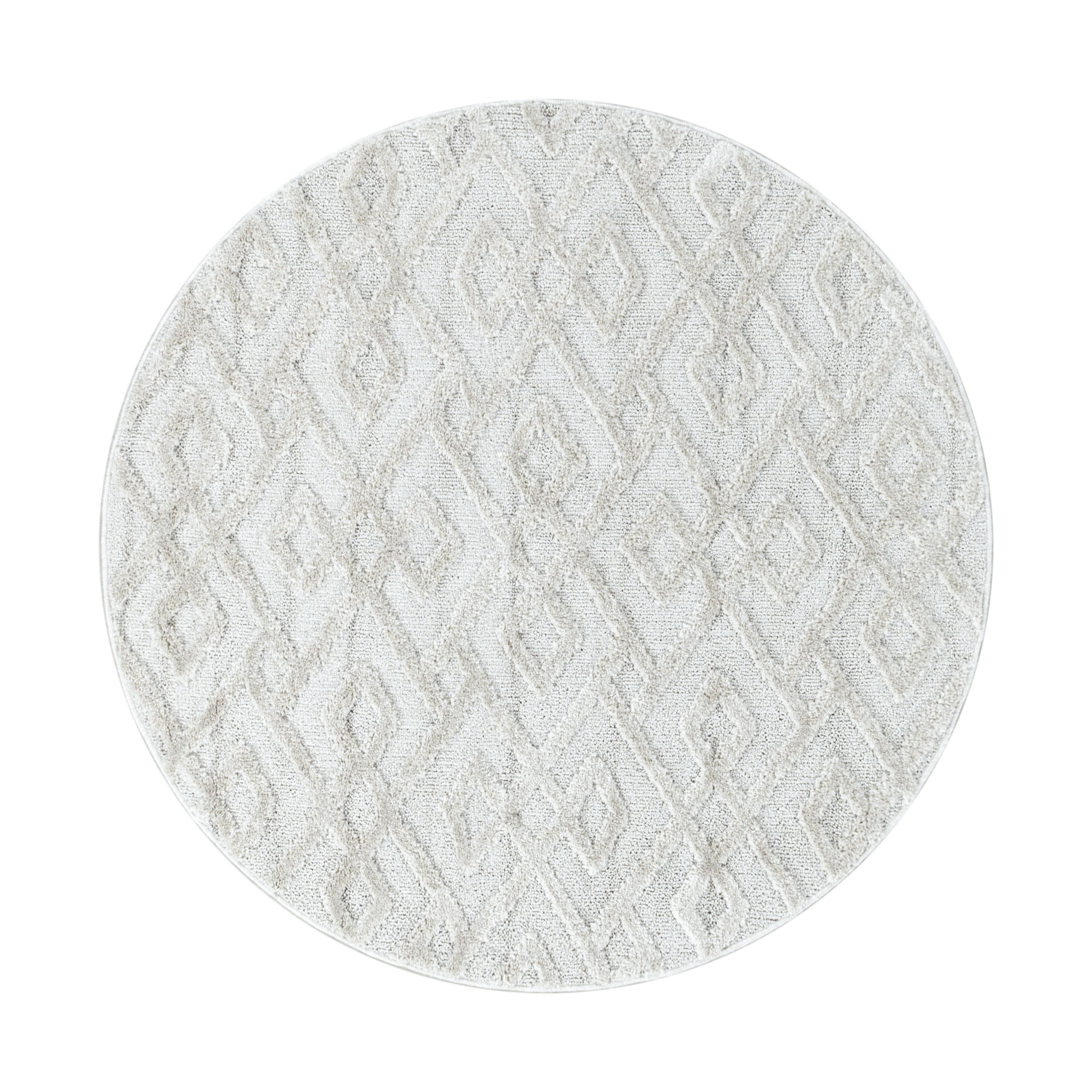 Carpettex Hochflor-Teppich Geometrisch Design, Rechteckig, Höhe: 20 mm, Teppich Wohnzimmer Boho Design 3D Optik Skandinavische Stil